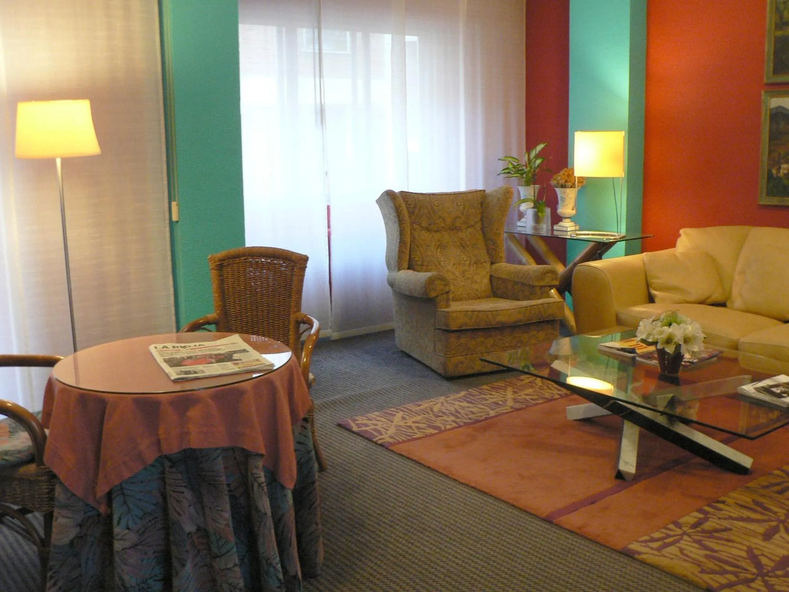 Living room in Hotel Isasa