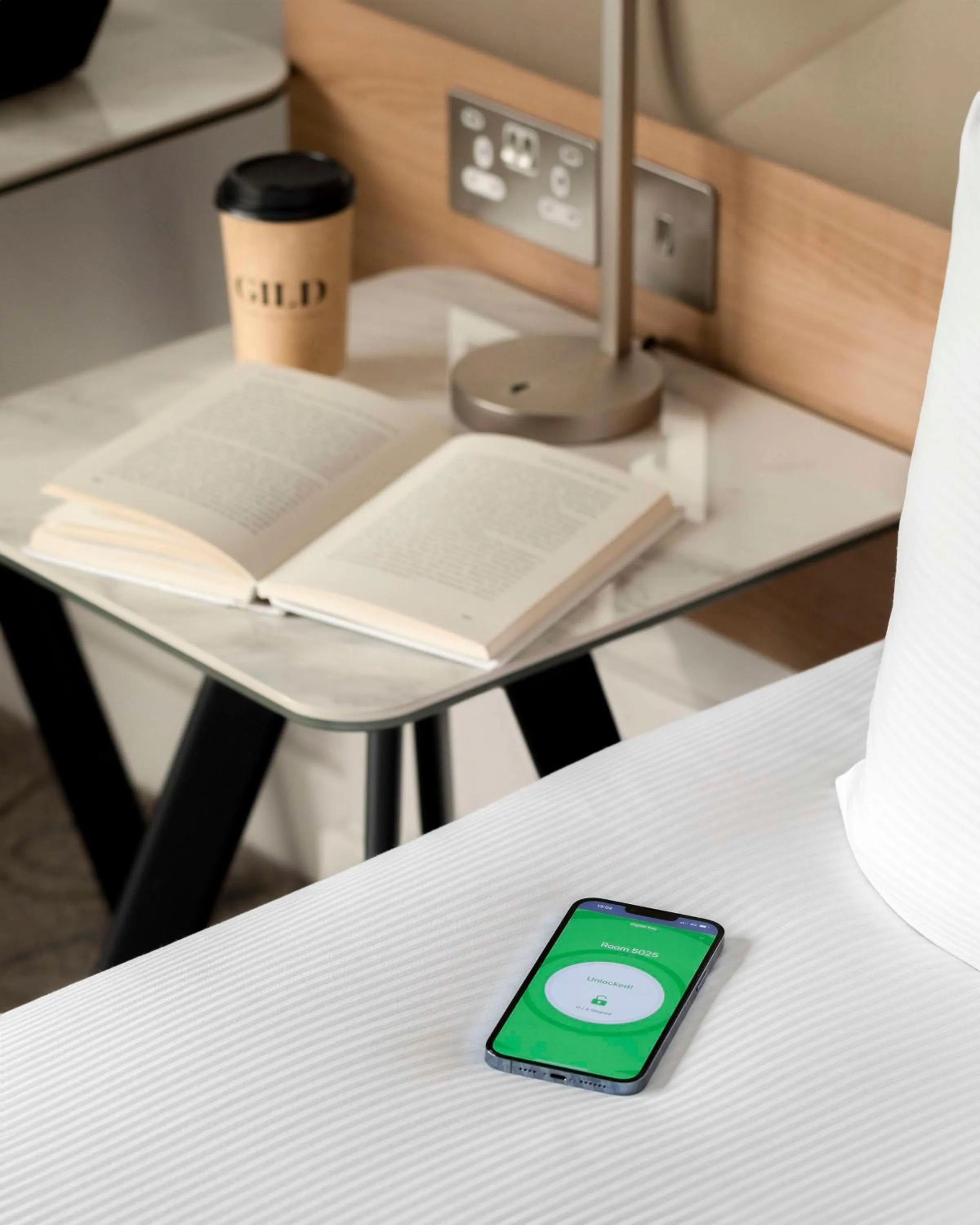 Bed in Hilton Birmingham Metropole Hotel