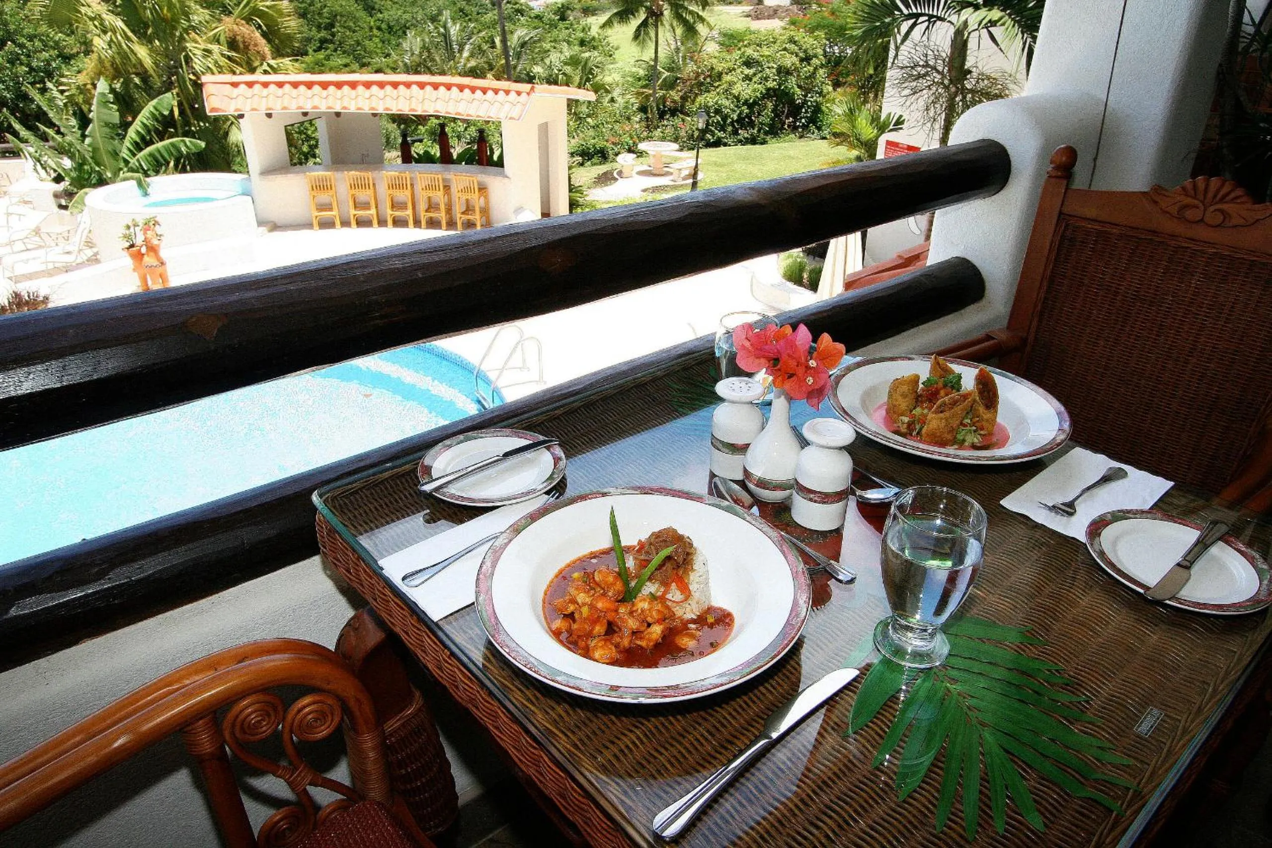 Restaurant/places to eat in Sugar Cane Club Hotel & Spa