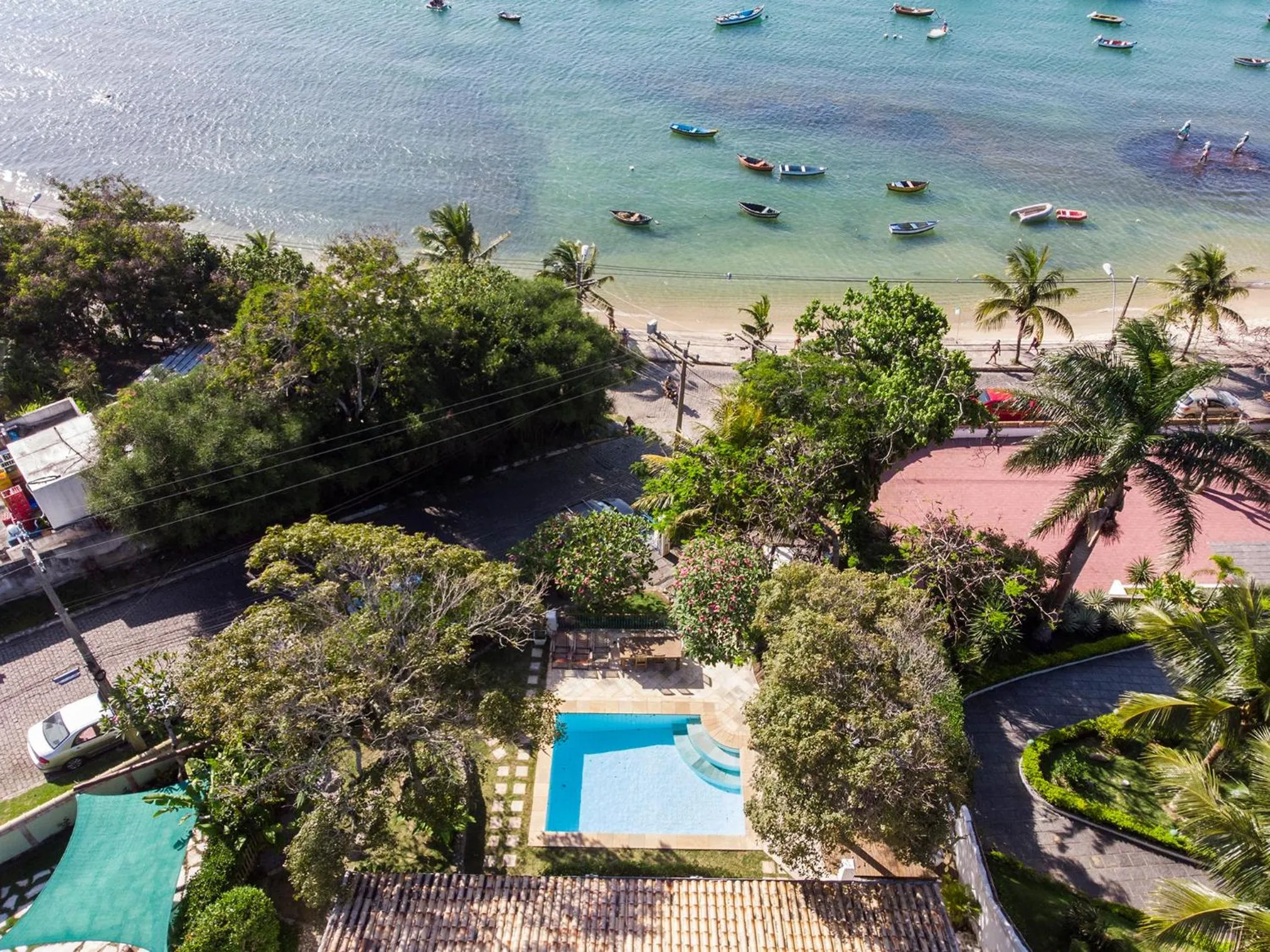 Bird's eye view in Pousada Casa Búzios
