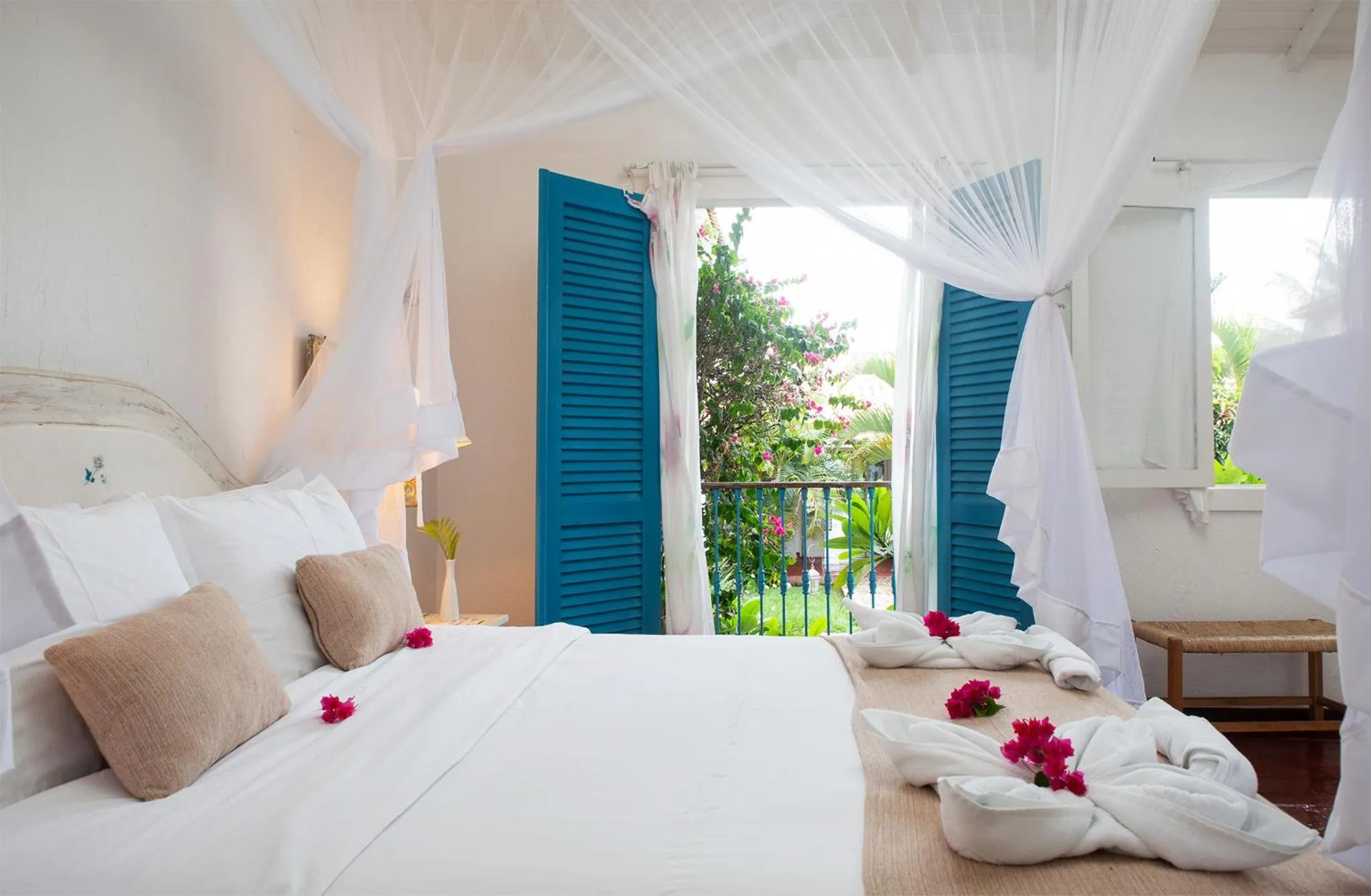 Bed in Pousada Casa Búzios