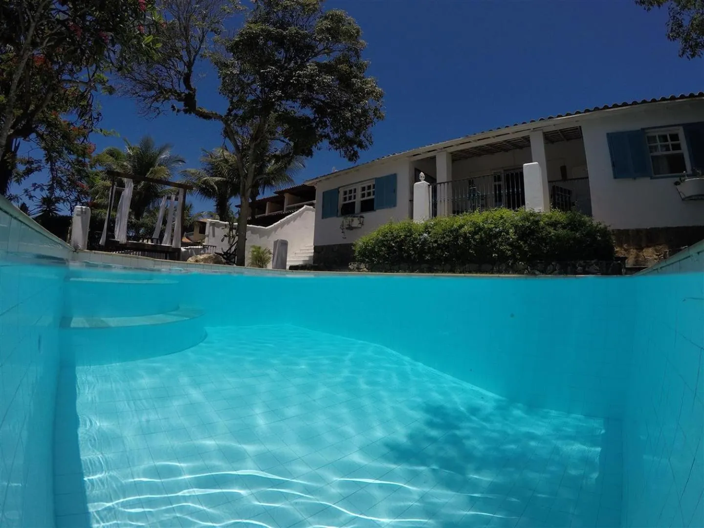 Swimming pool in Pousada Casa Búzios