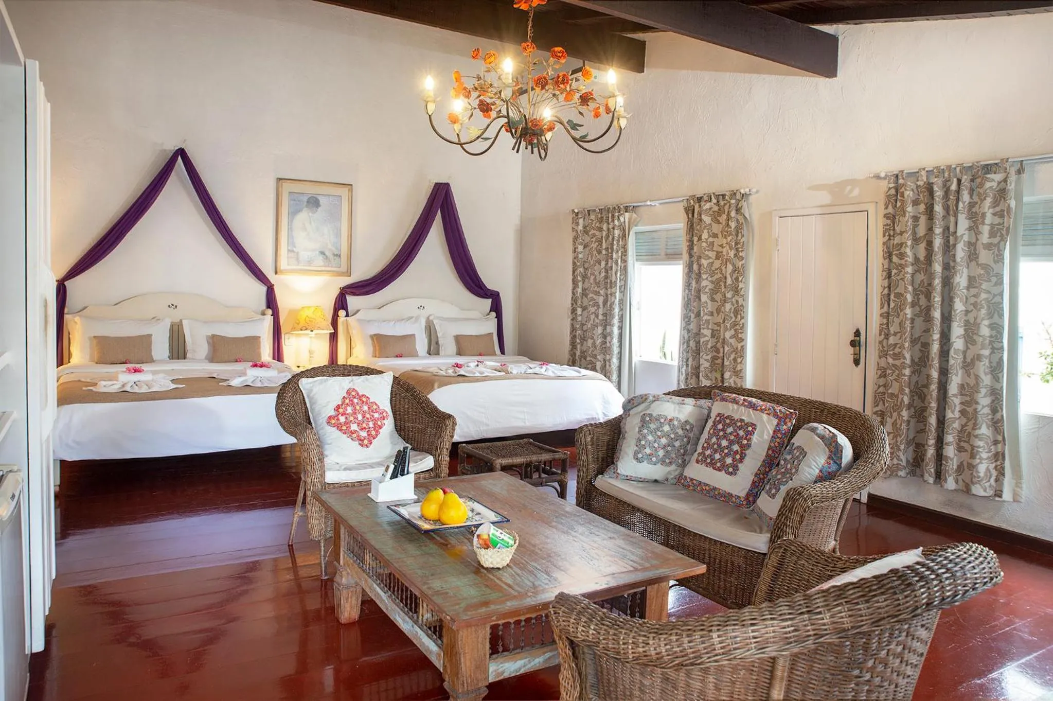 Bed in Pousada Casa Búzios