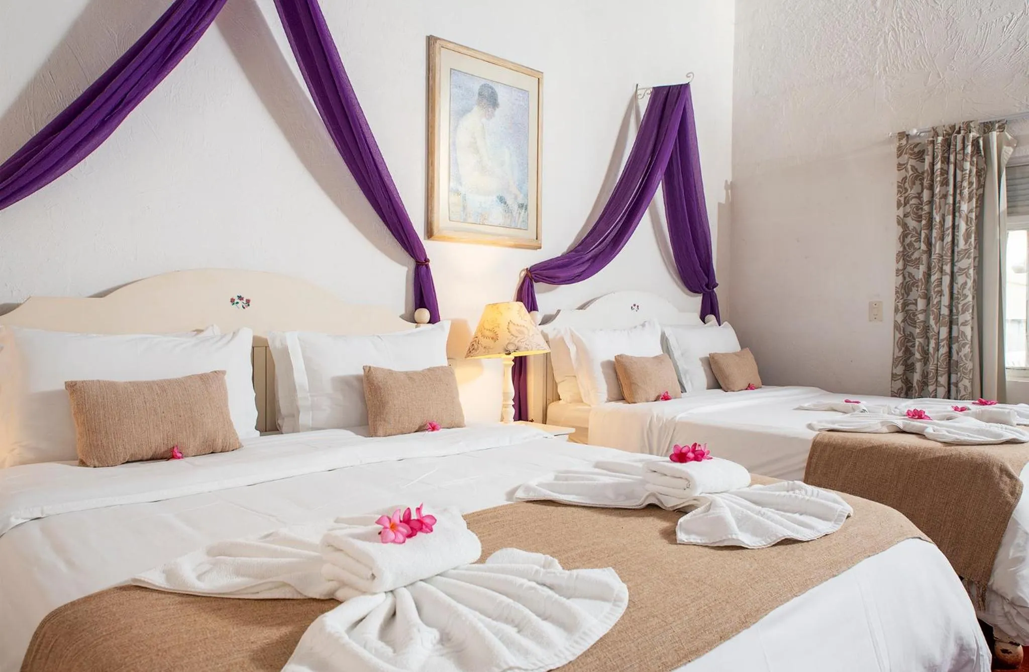 Bed in Pousada Casa Búzios