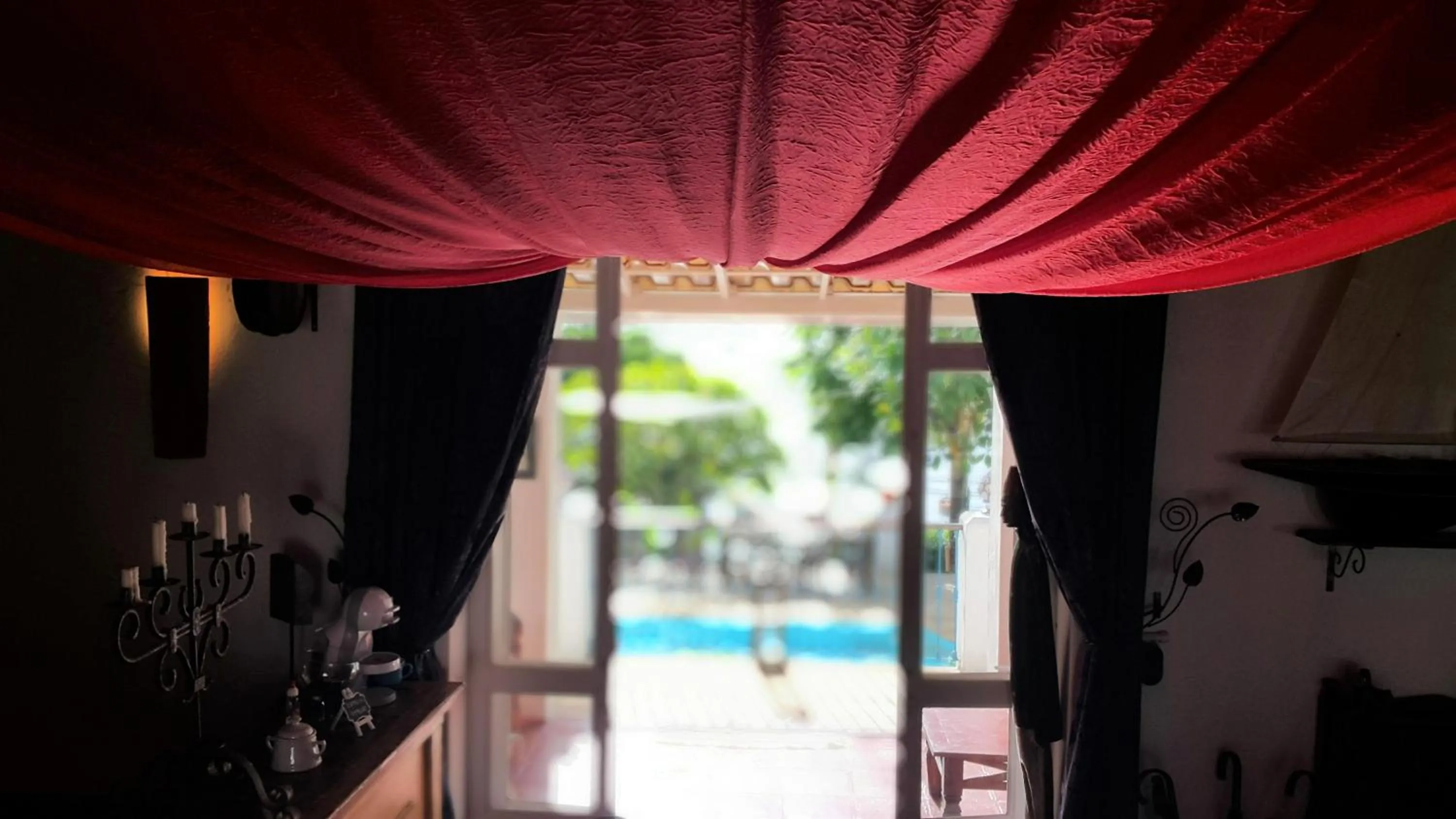 Lobby or reception in Pousada Casa Búzios