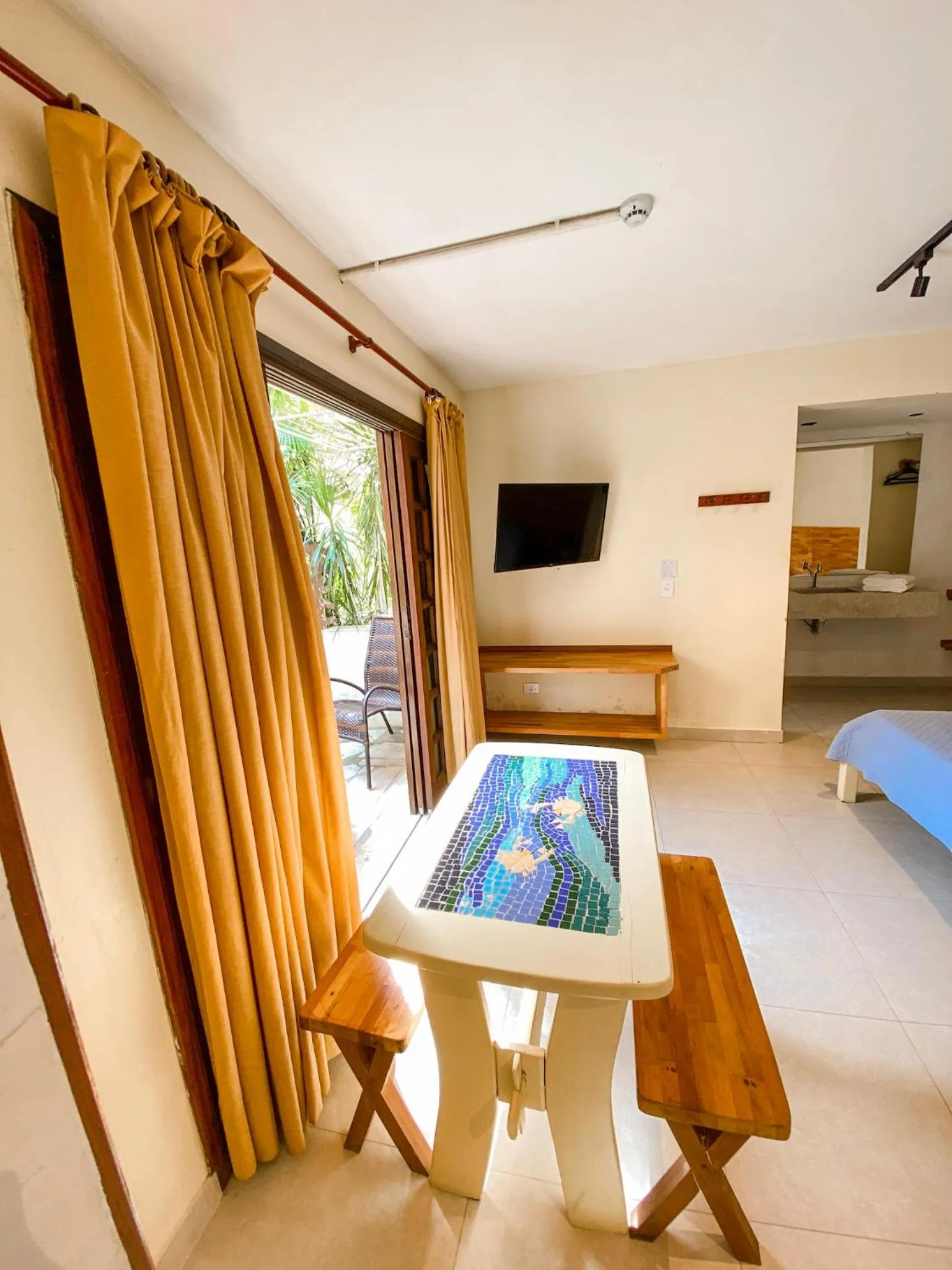 Bed in Villa'l Mare Hotel