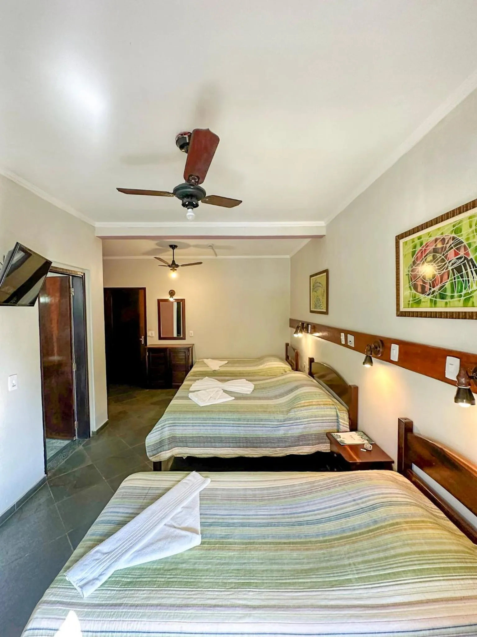 Bed in Villa'l Mare Hotel