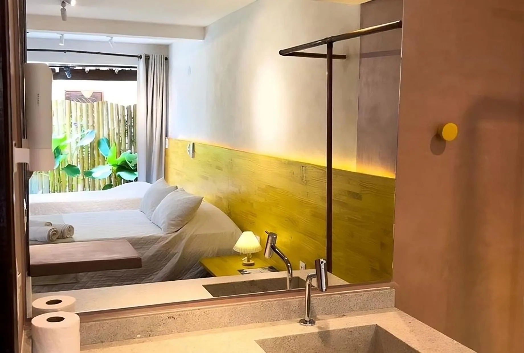 Bed in Villa'l Mare Hotel