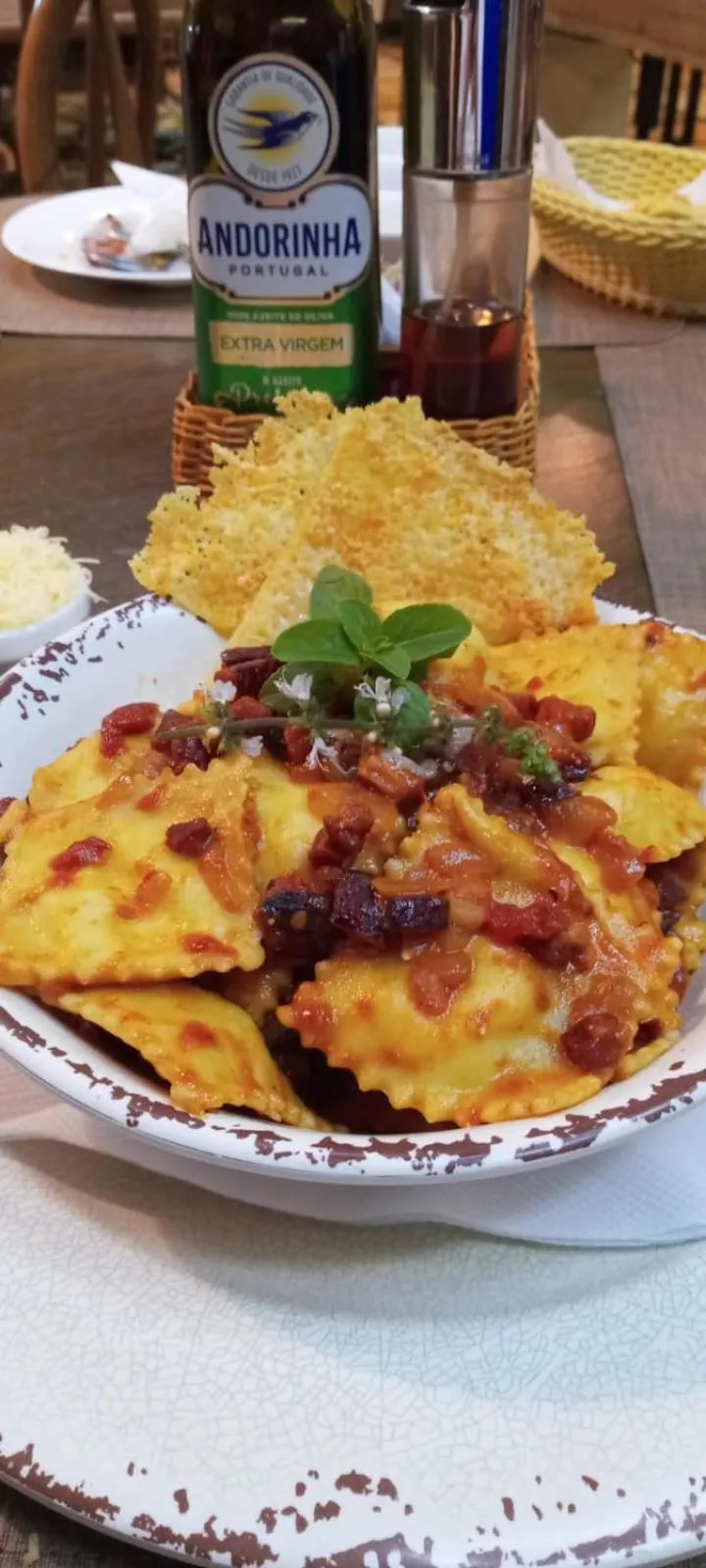 Food in Villa'l Mare Hotel