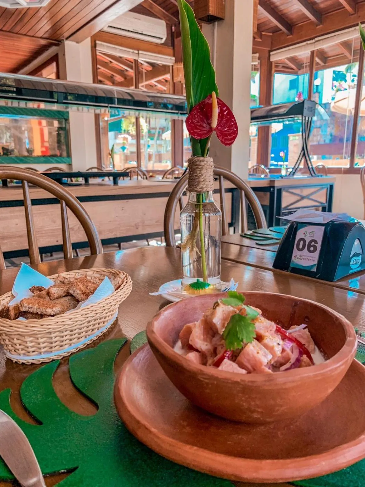 Restaurant/places to eat in Villa'l Mare Hotel