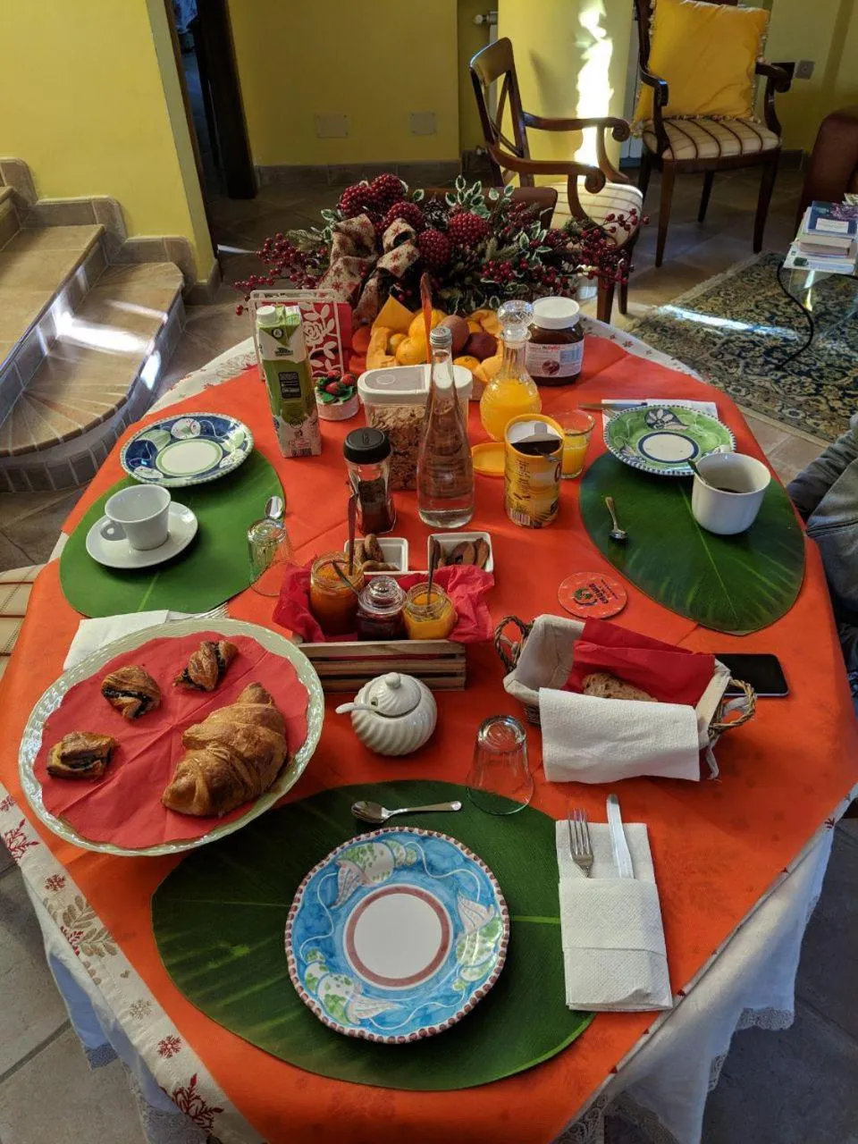 Breakfast in Villa Rosa Lifestyle B&B