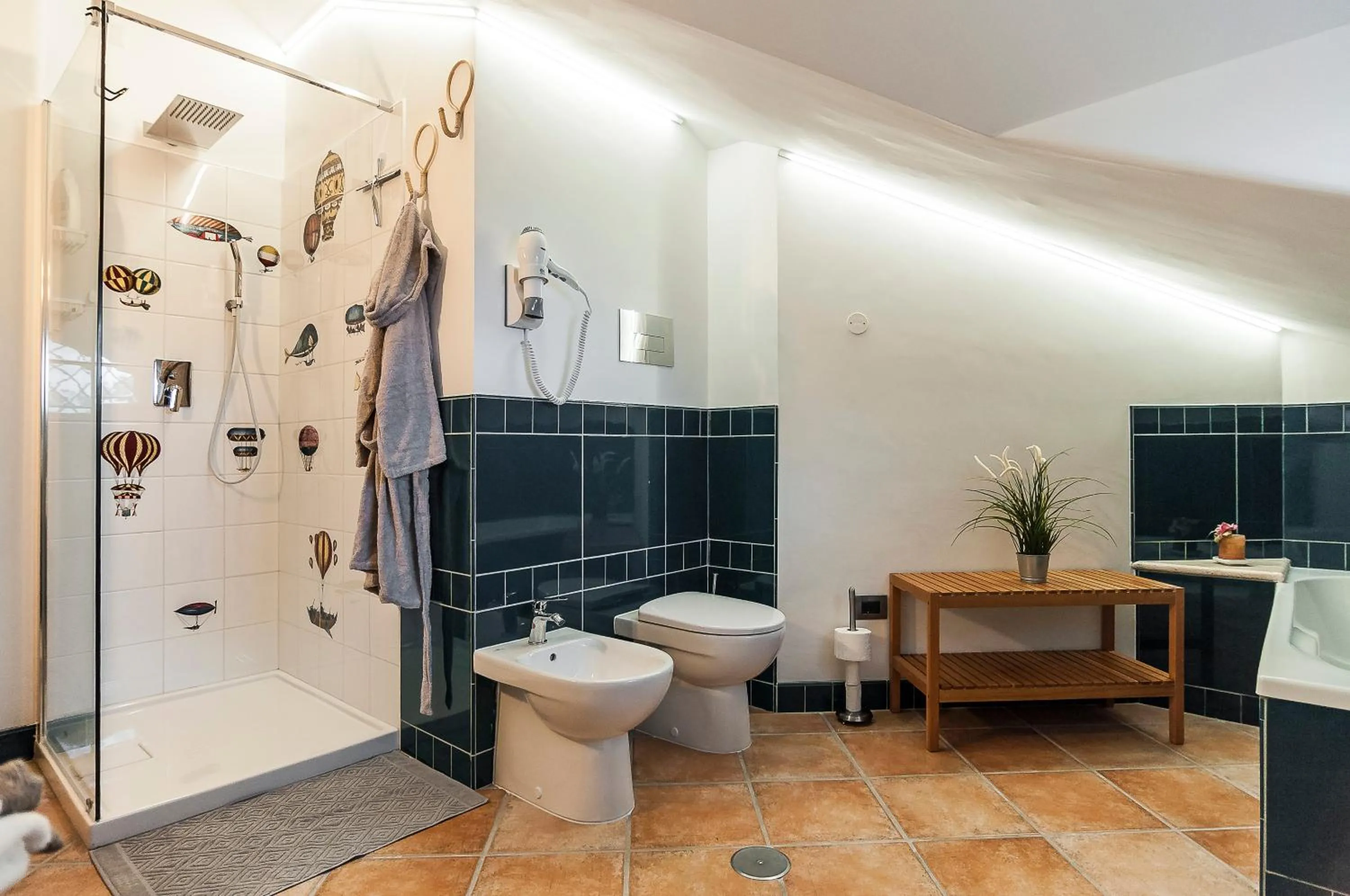 Shower in Villa Rosa Lifestyle B&B