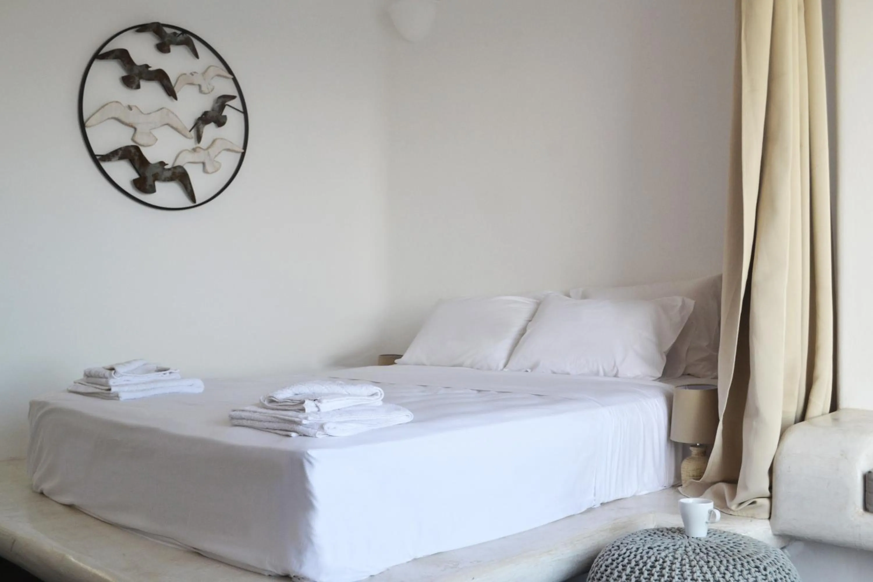 Bedroom, Bed in Golden Beach Resort Anafi