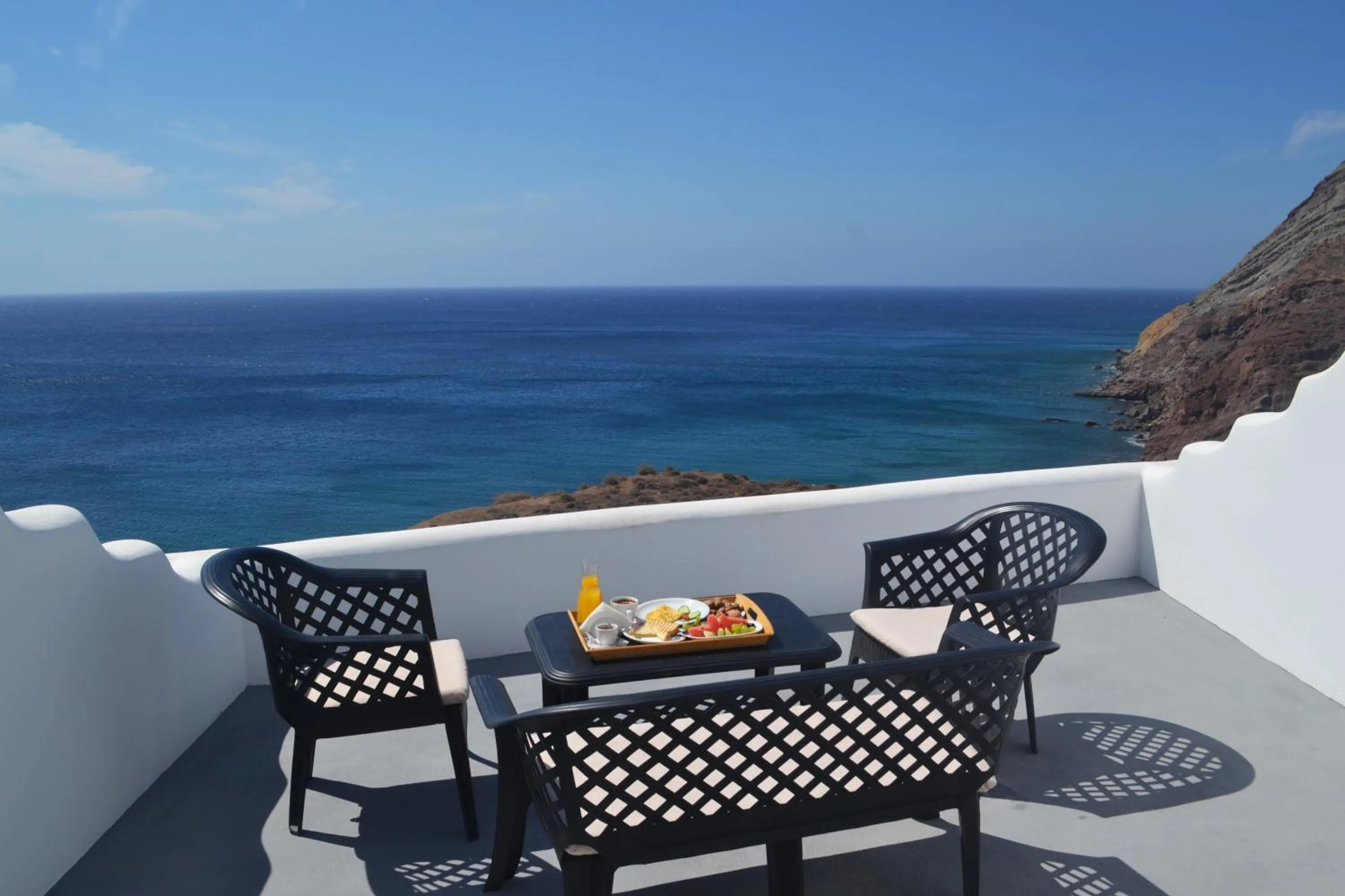 Balcony/Terrace in Golden Beach Resort Anafi