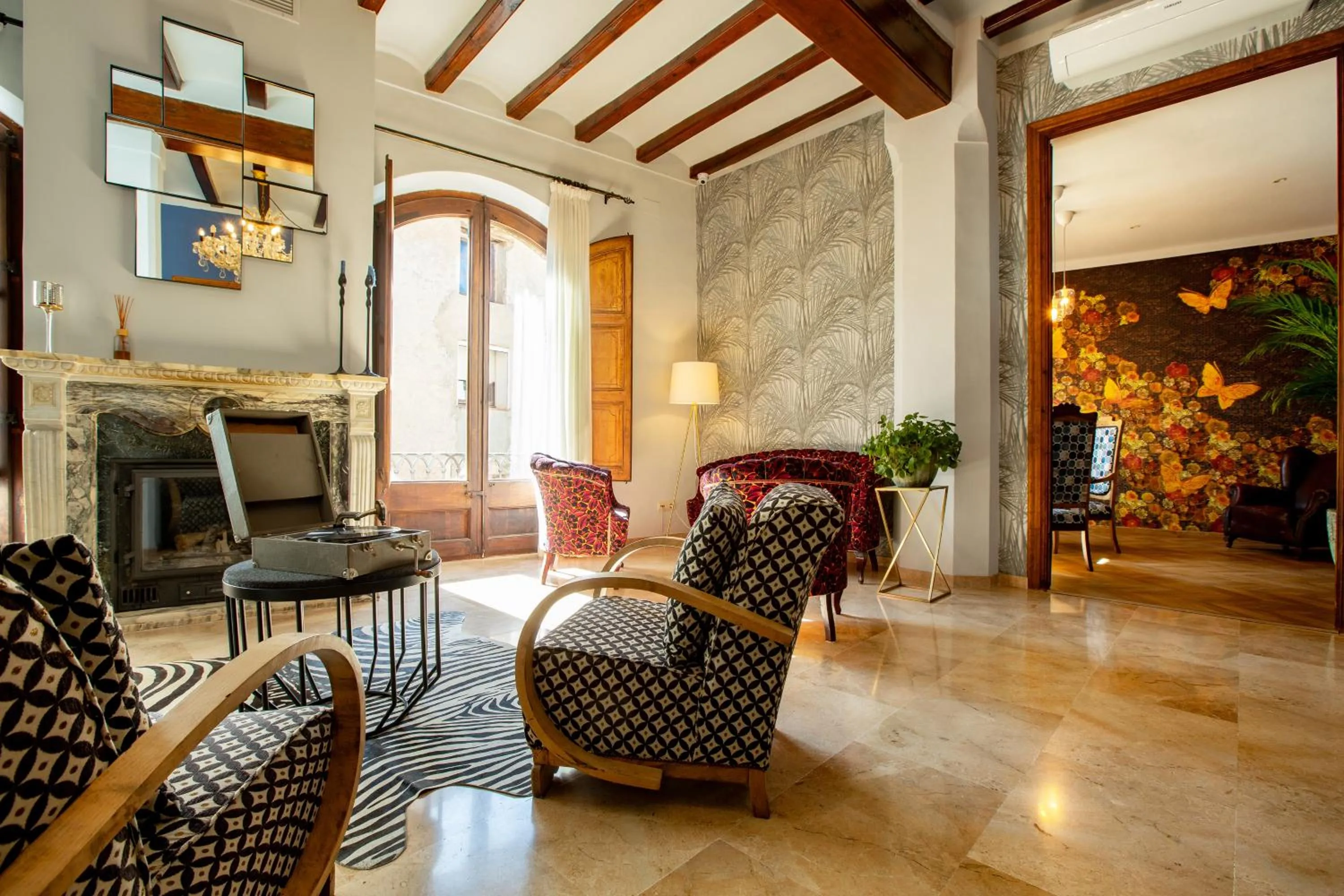 Living room in El Palauet del Priorat