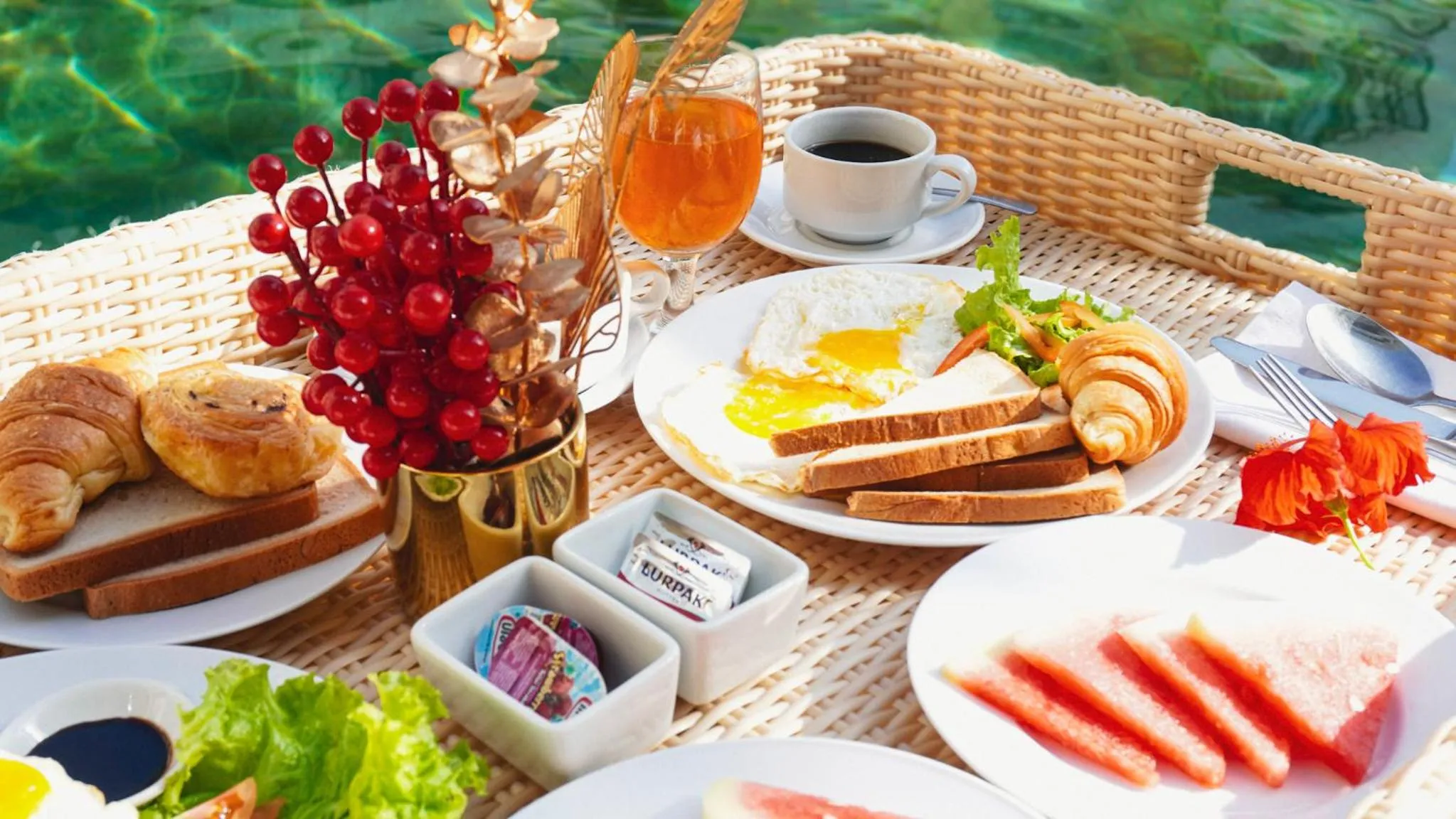 Breakfast in Grand Kuta Hotel and Residence