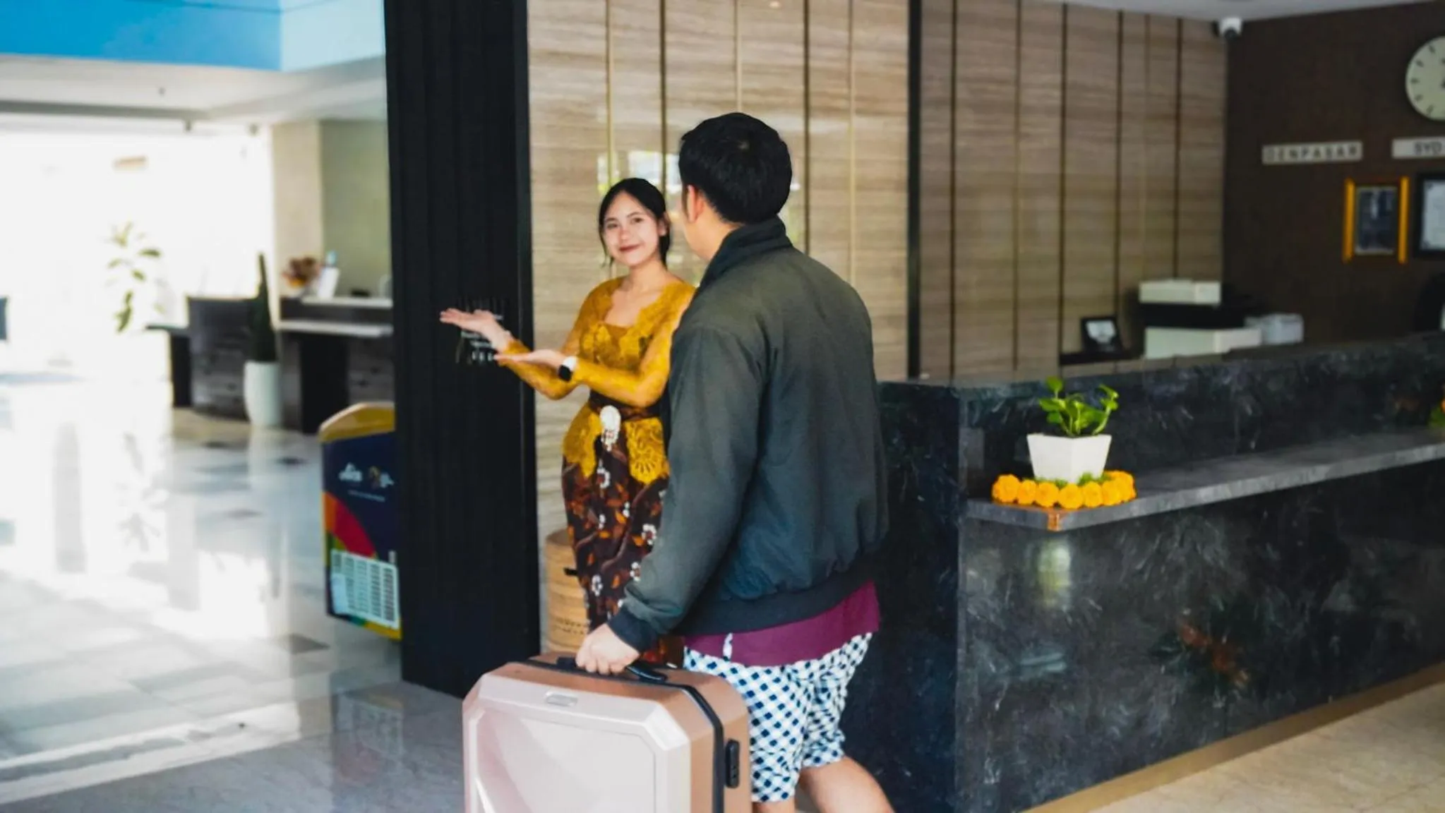 Property building in Grand Kuta Hotel and Residence