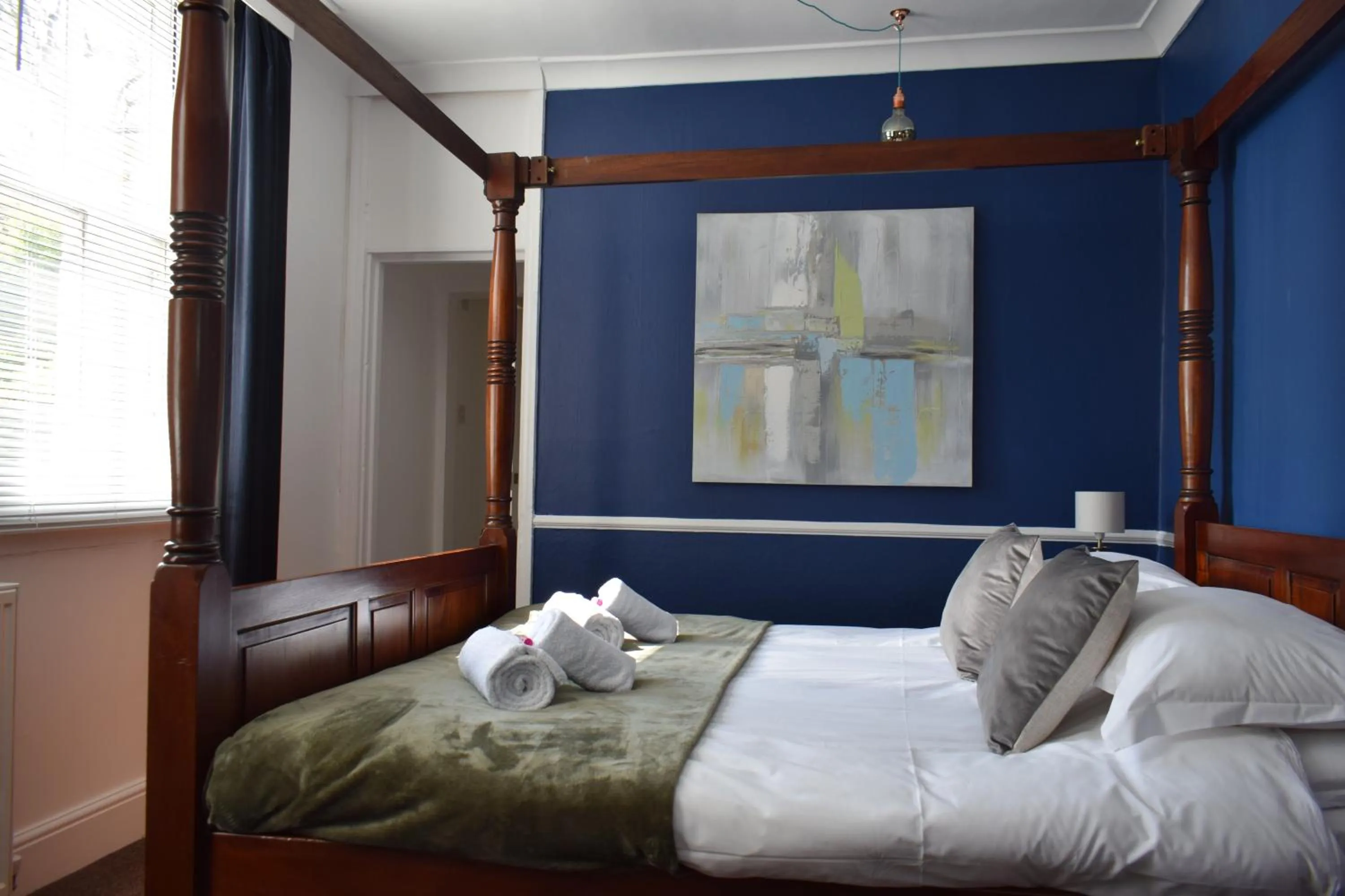 Bedroom, Bed in Colson House