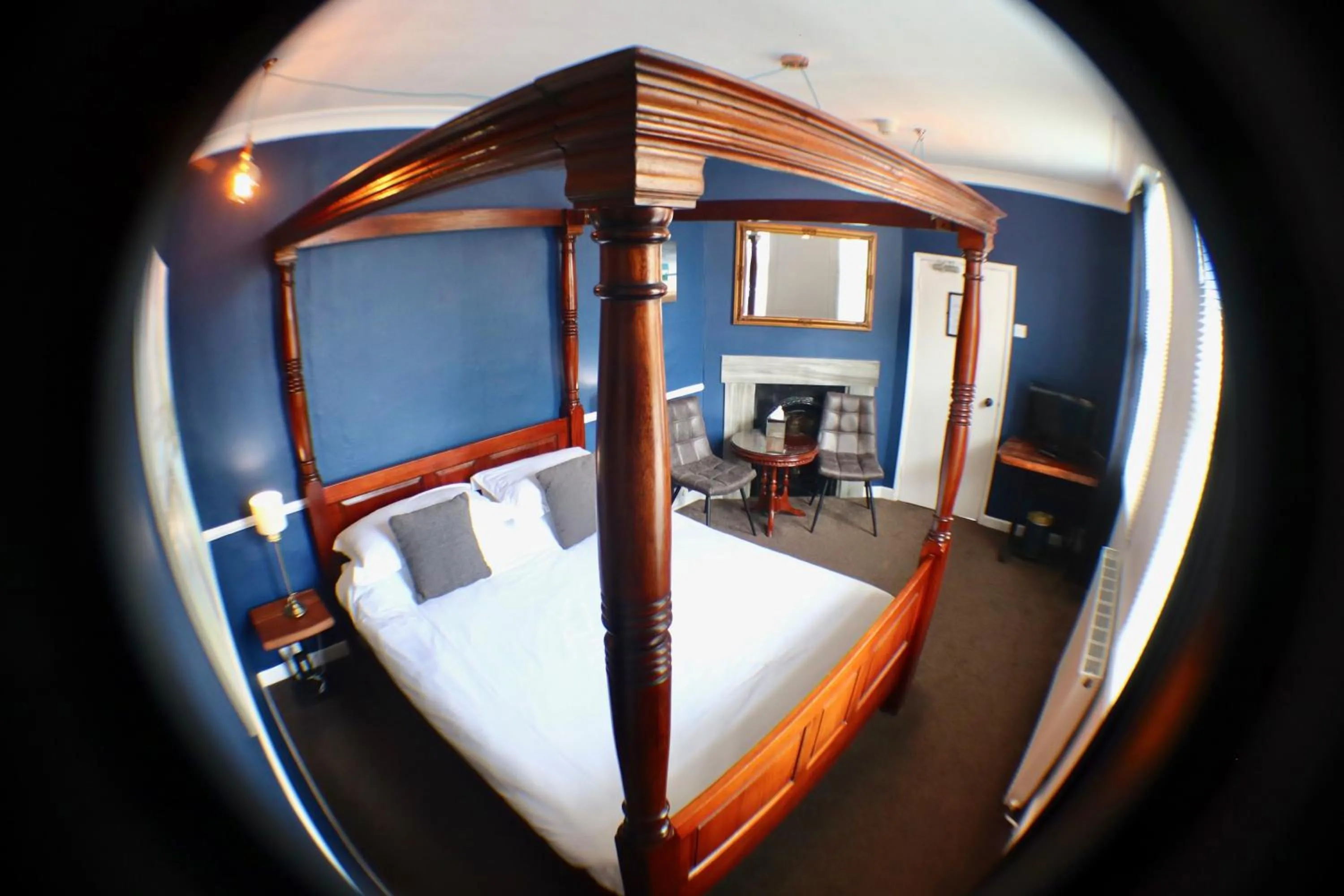 Bedroom, Bed in Colson House