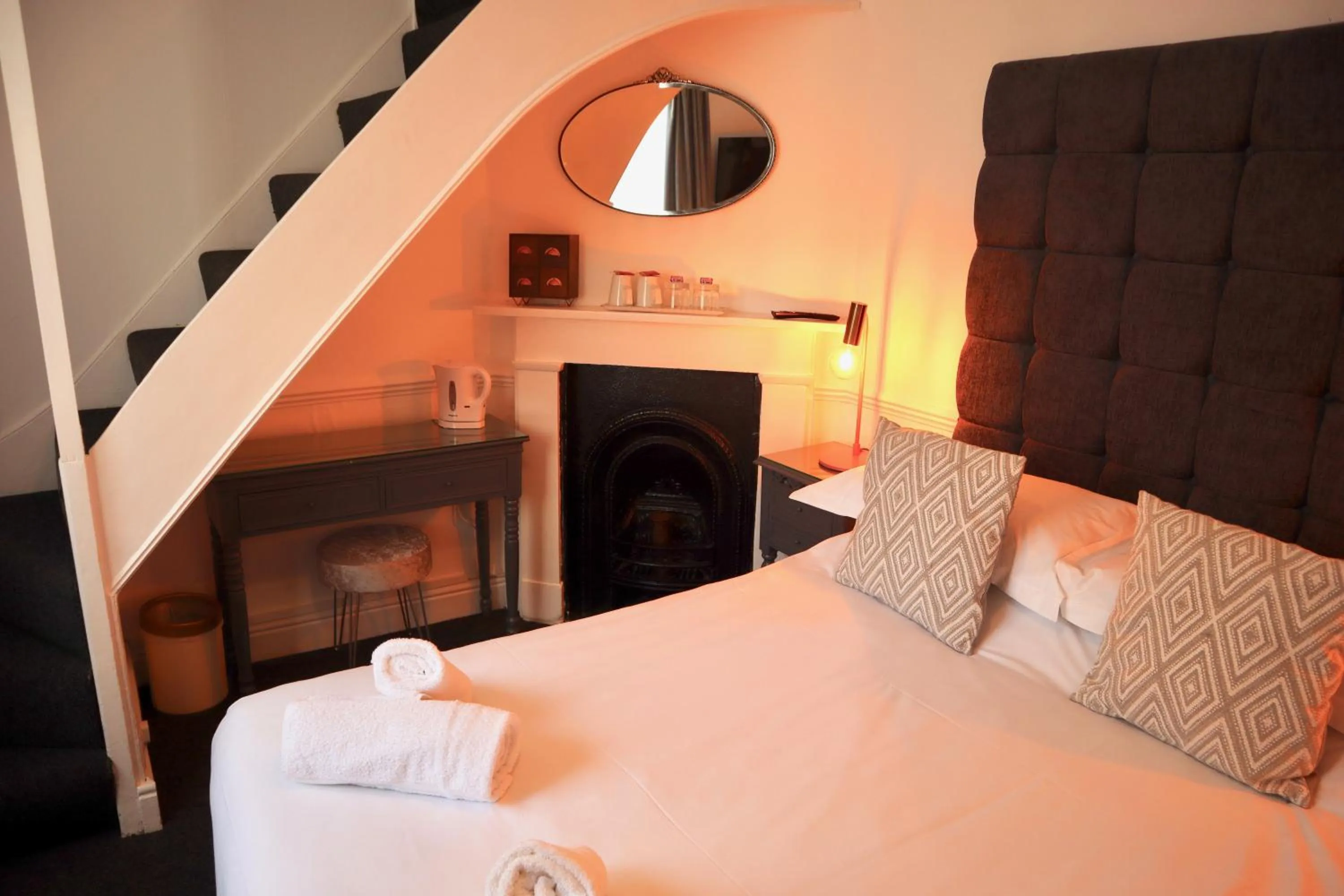 Bedroom, Bed in Colson House