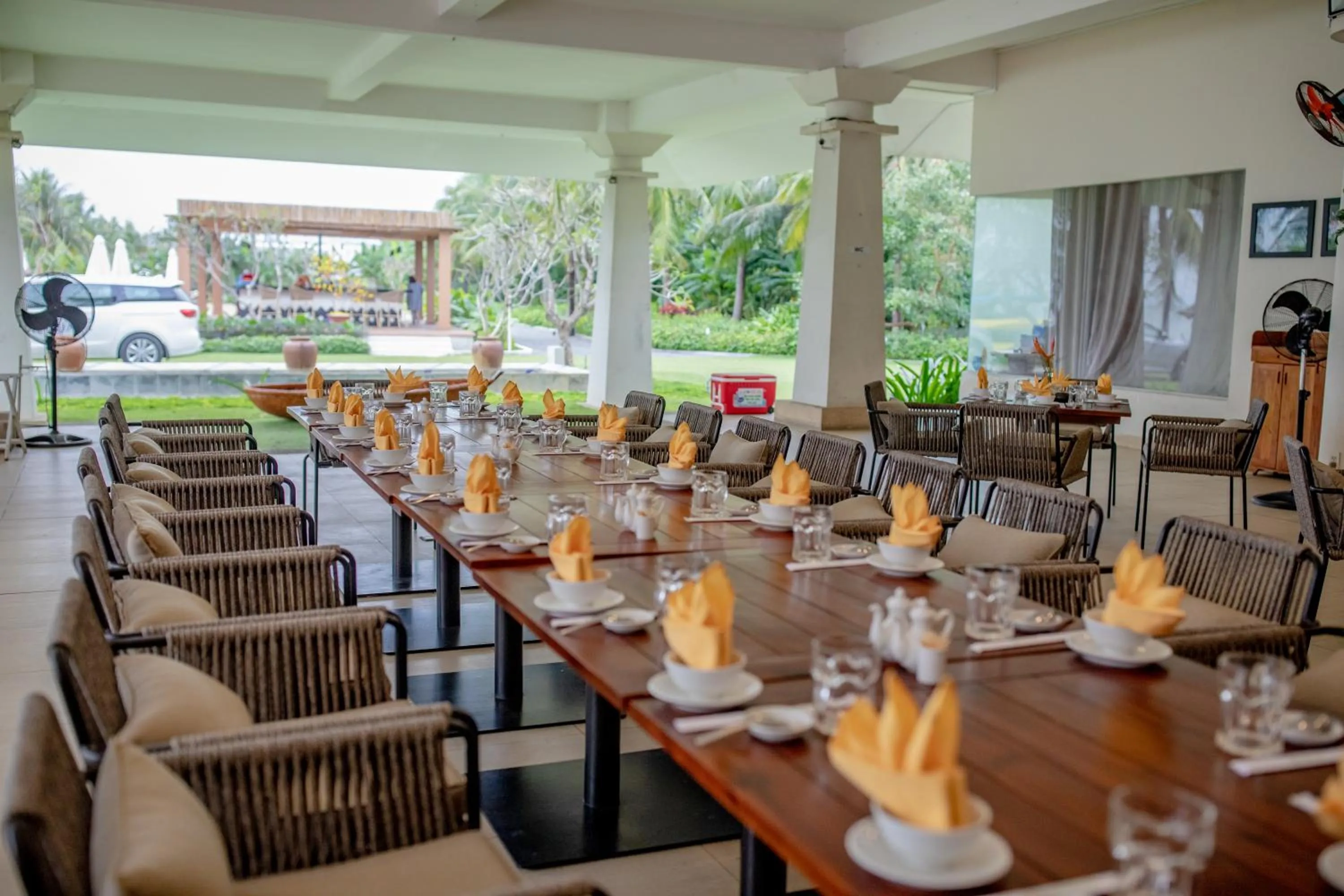 Restaurant/places to eat in Que Toi Village Resort Phu Yen