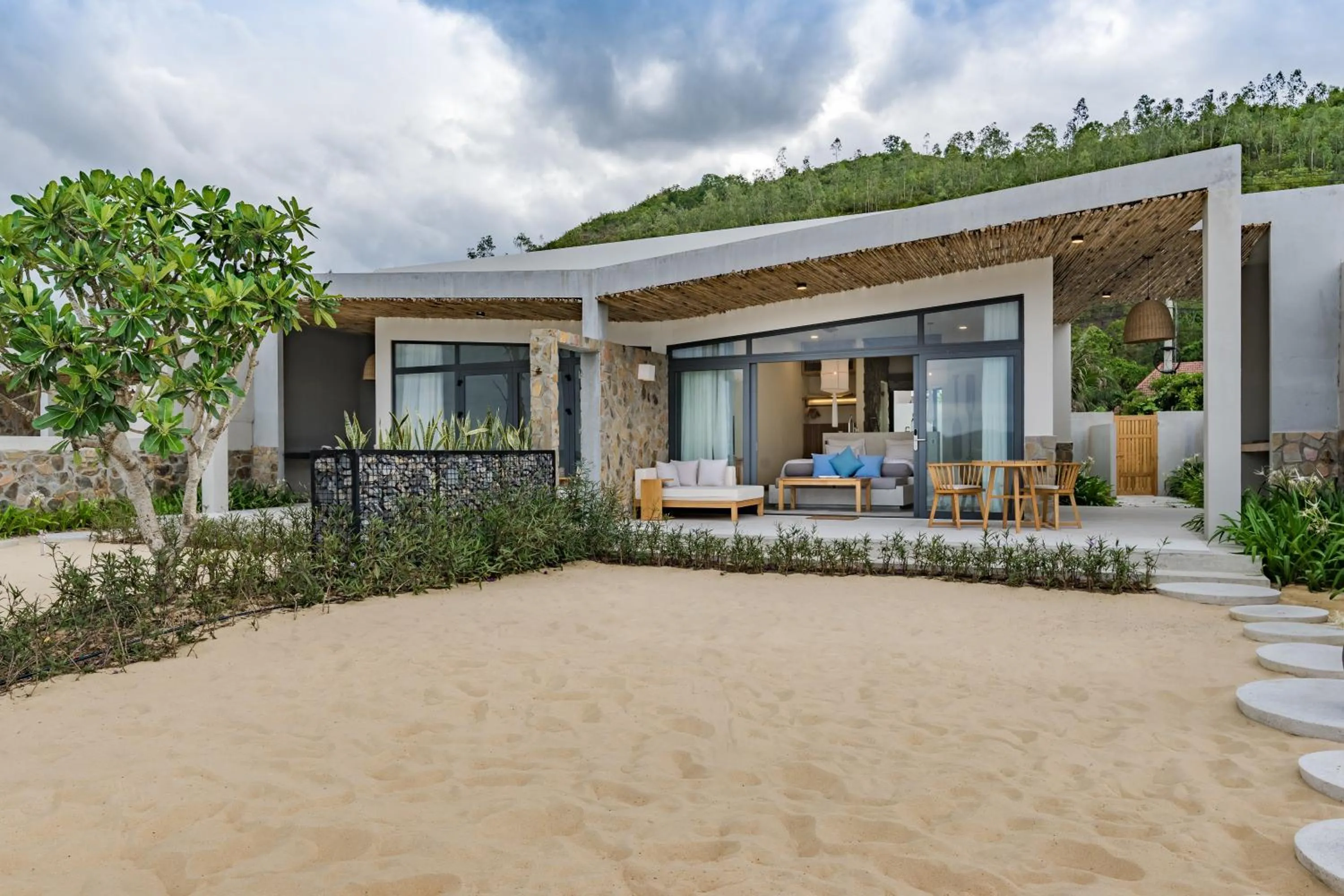 Balcony/Terrace in Que Toi Village Resort Phu Yen