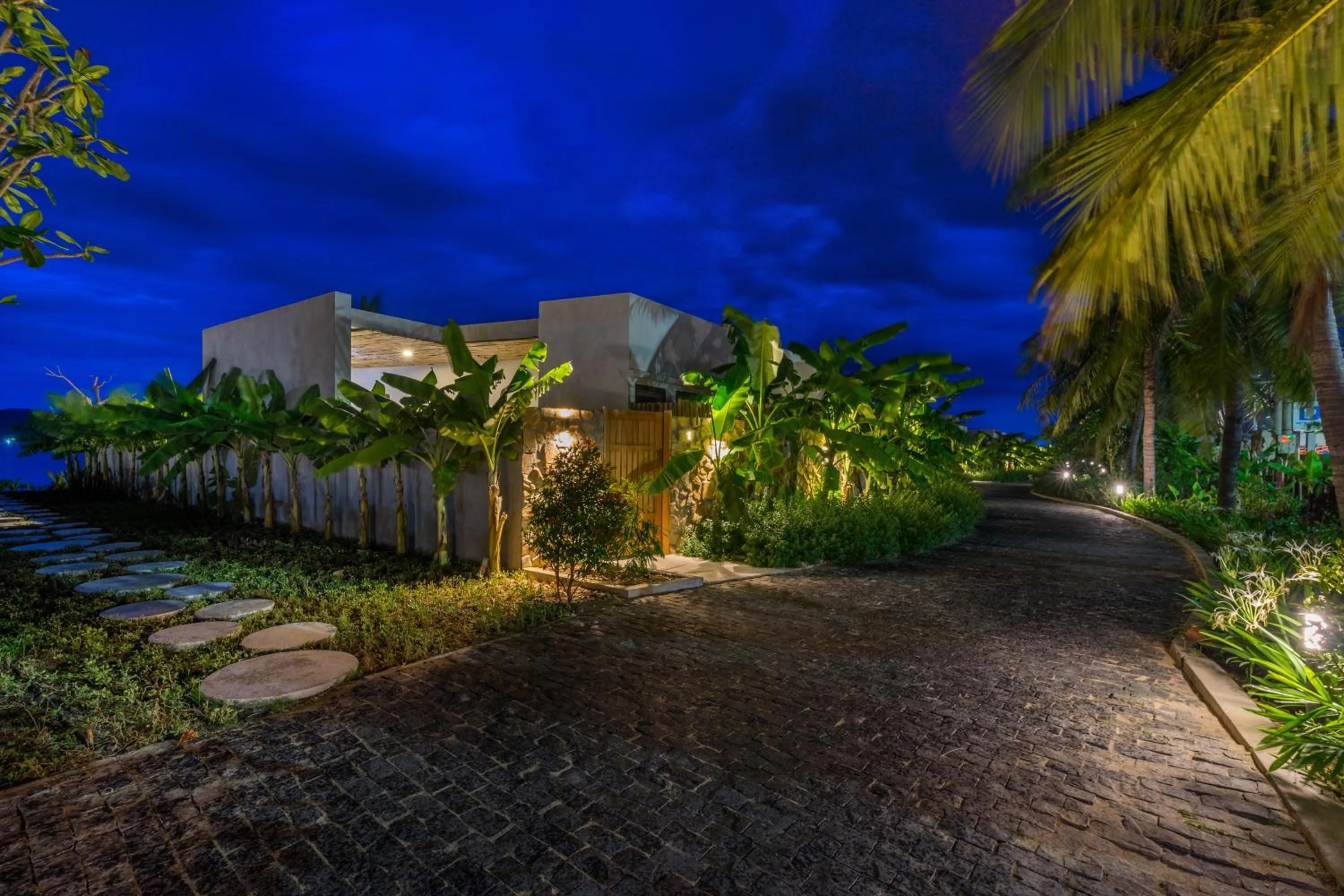 Facade/entrance in Que Toi Village Resort Phu Yen