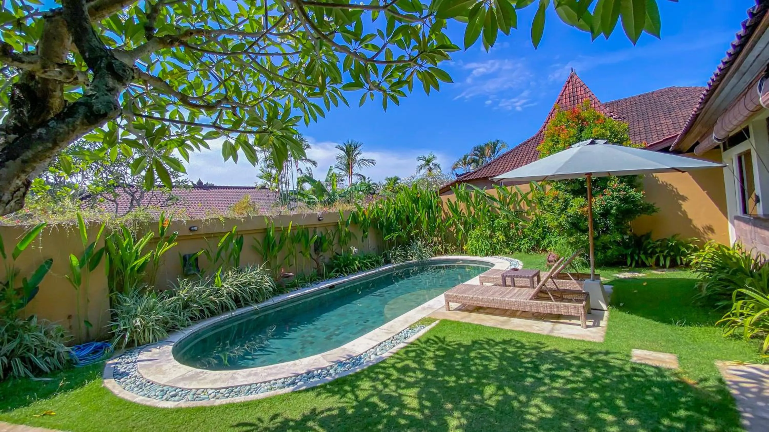 Garden in Bali Dyana Villas