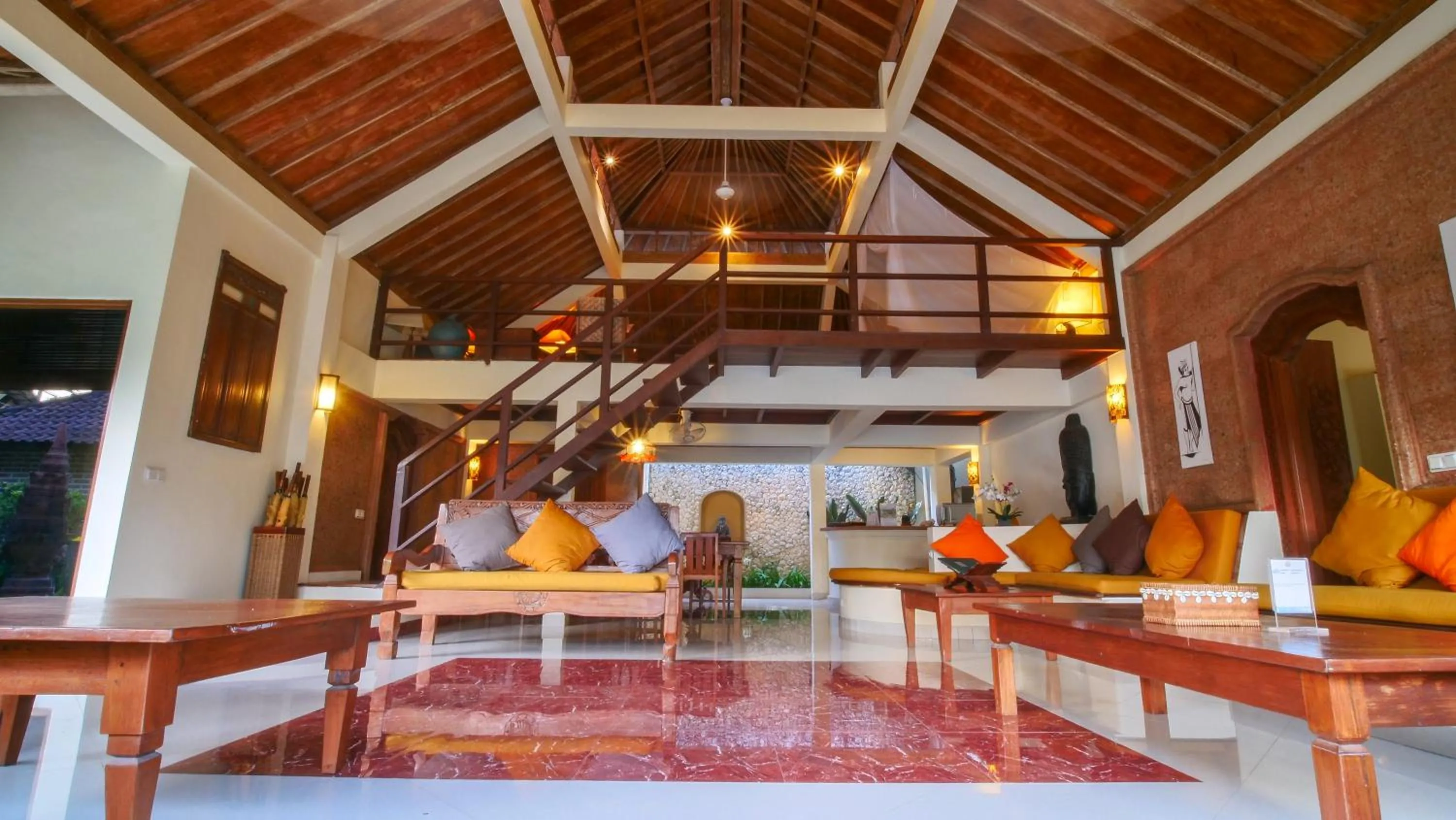 Living room in Bali Dyana Villas