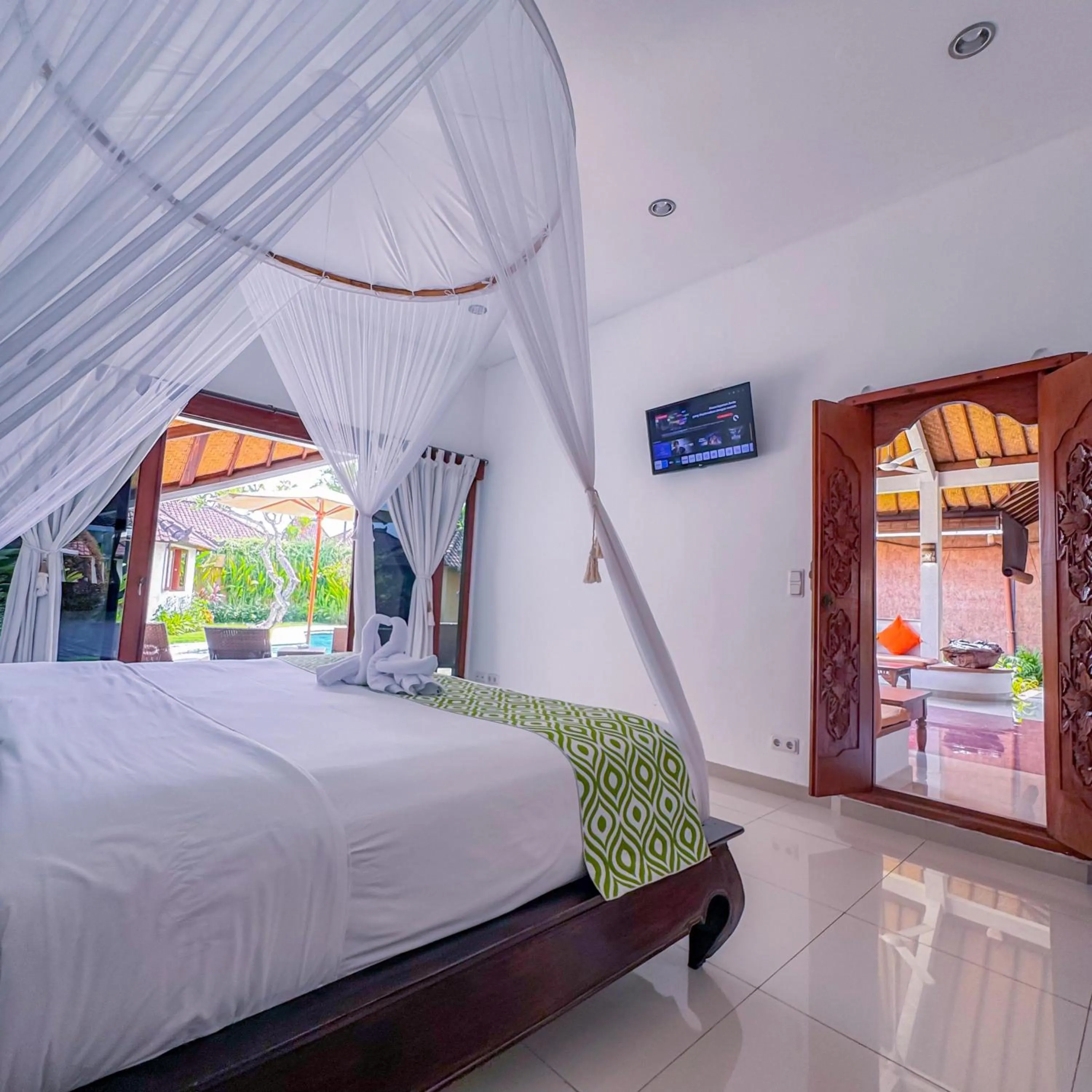 Bedroom, Bed in Bali Dyana Villas