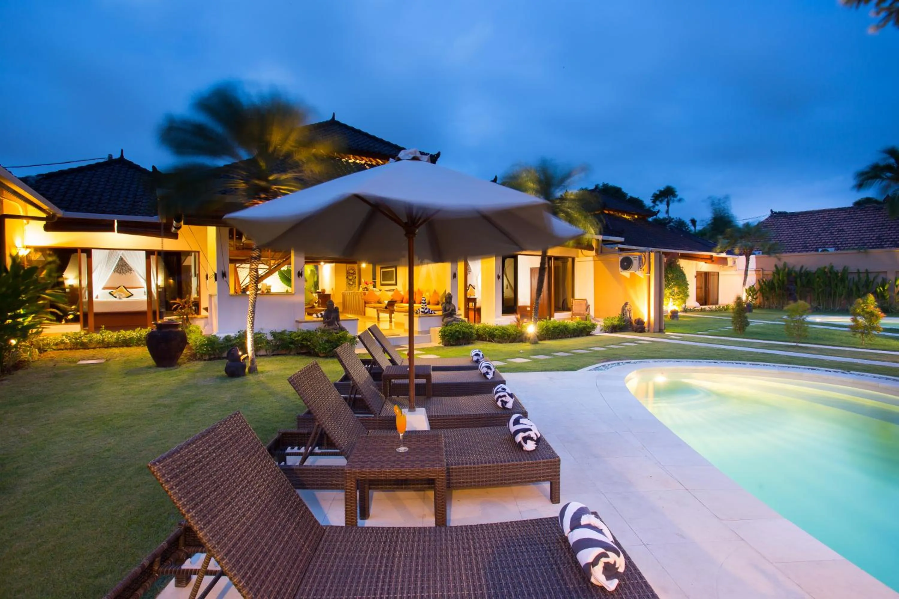 Patio in Bali Dyana Villas