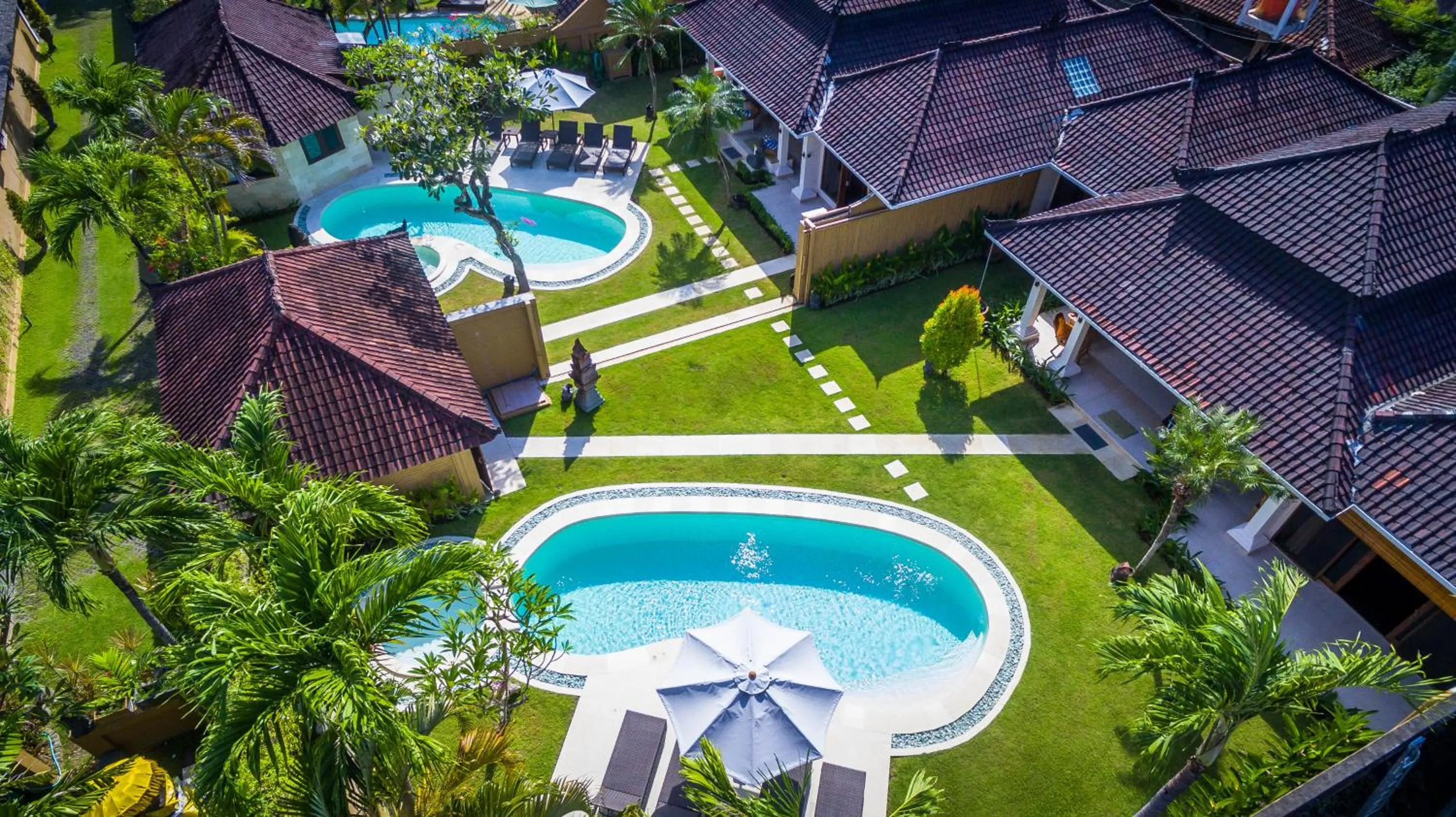 Bird's eye view in Bali Dyana Villas