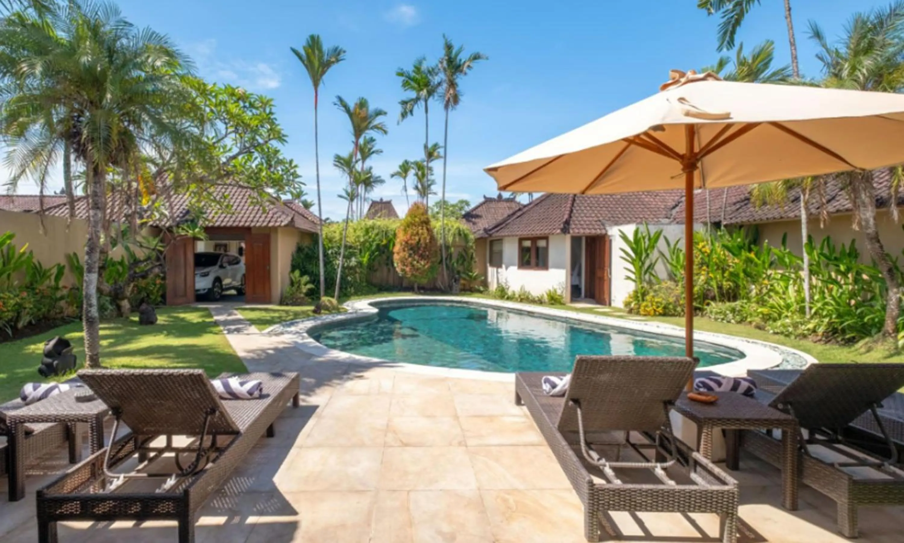 Garden in Bali Dyana Villas