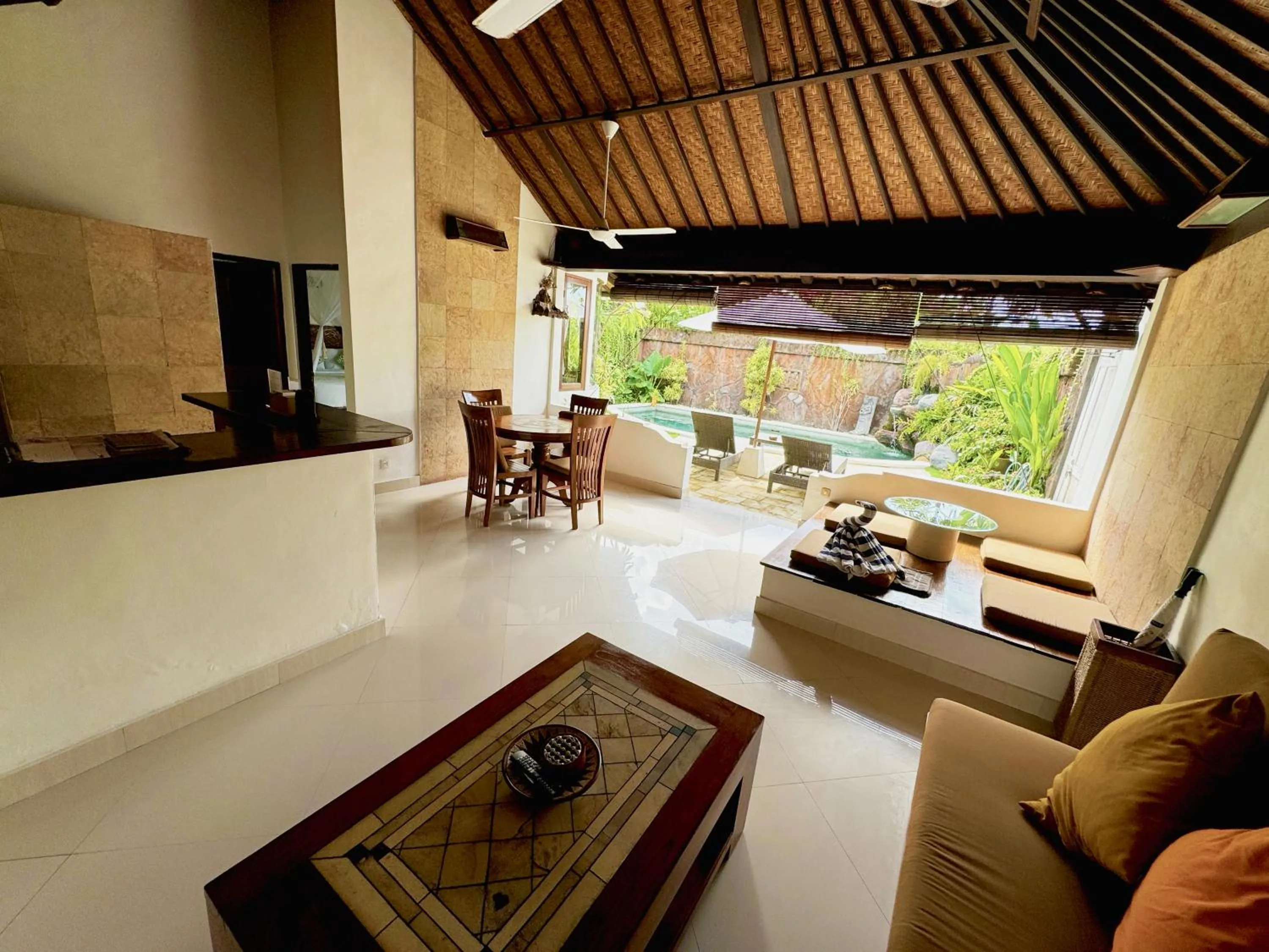 Living room in Bali Dyana Villas