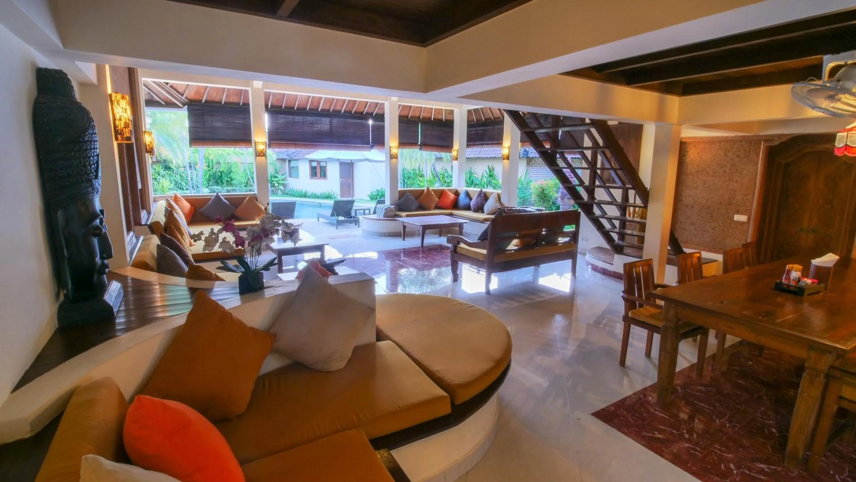 Living room in Bali Dyana Villas