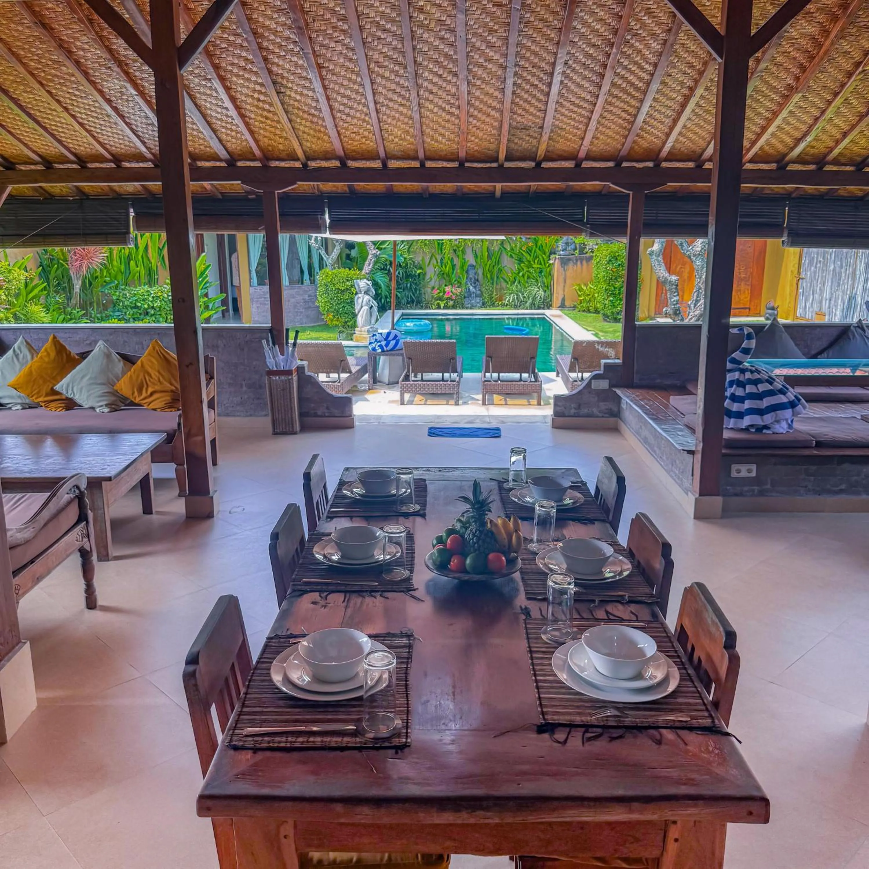 Living room in Bali Dyana Villas