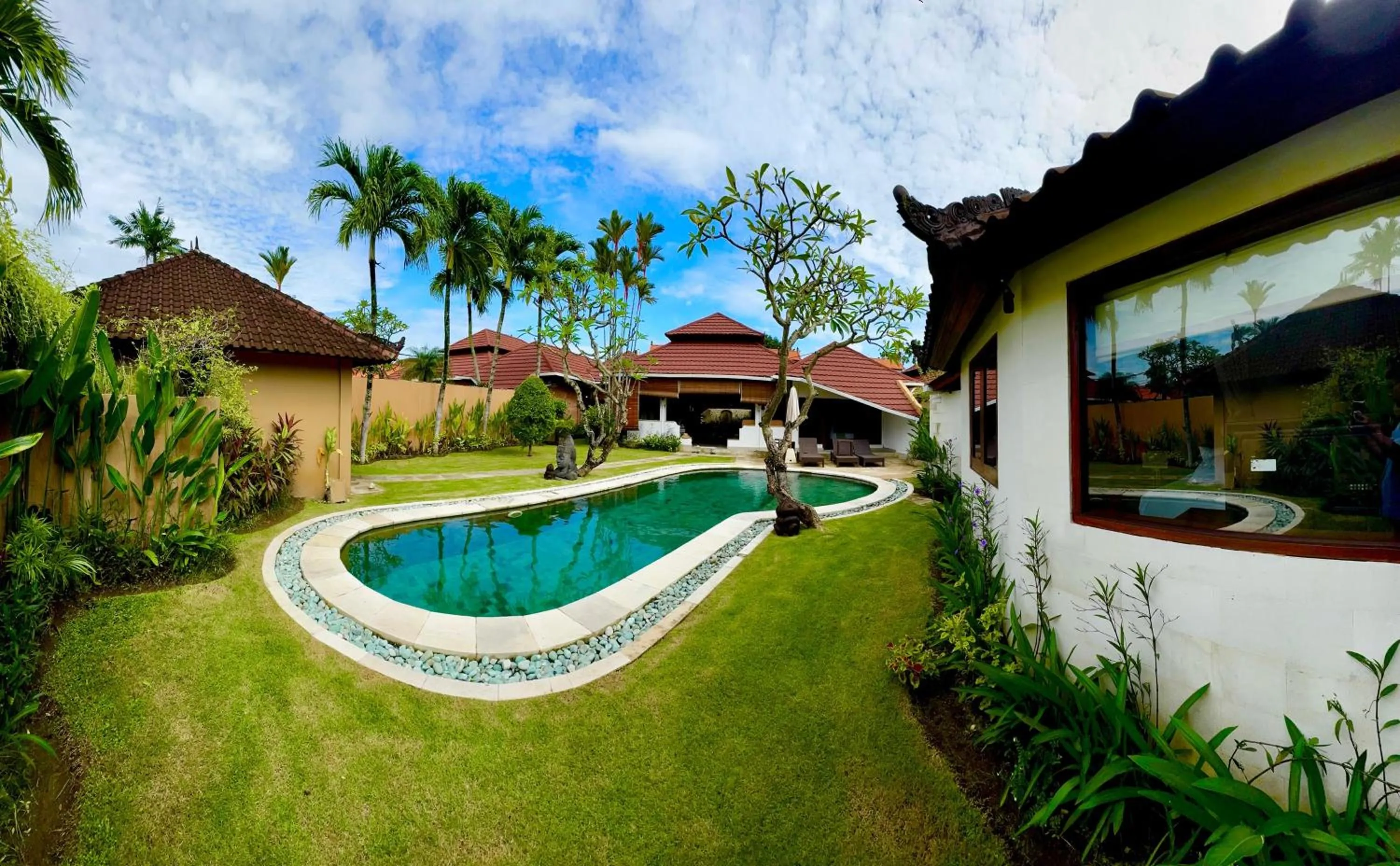 Garden in Bali Dyana Villas