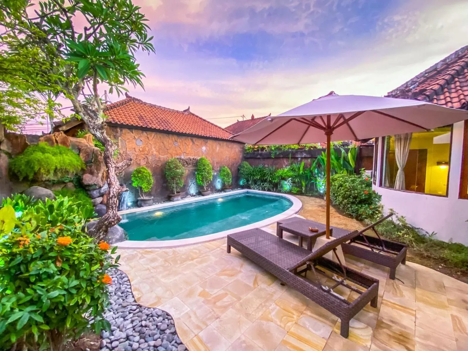 Garden in Bali Dyana Villas