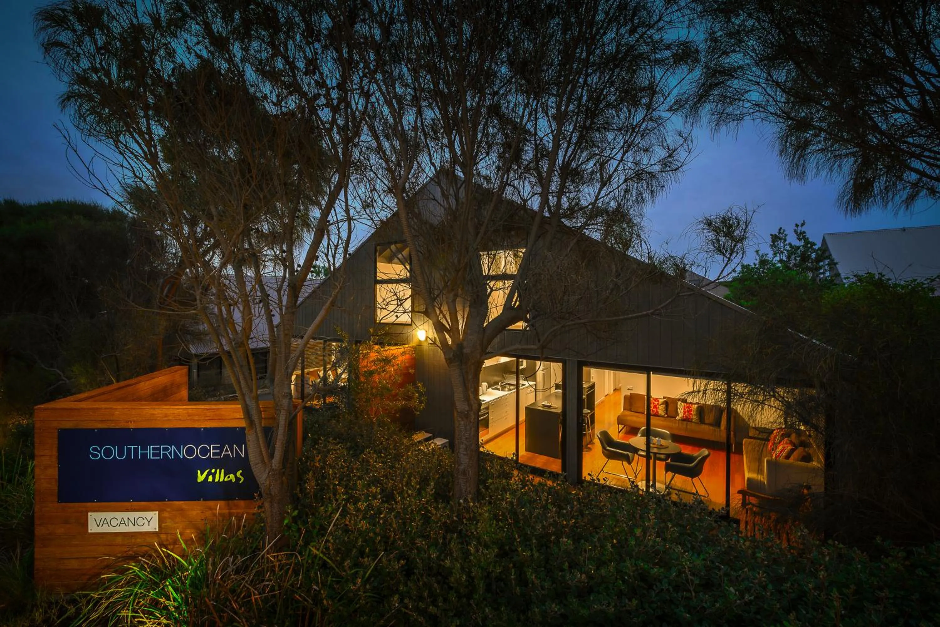 Facade/entrance in Southern Ocean Villas