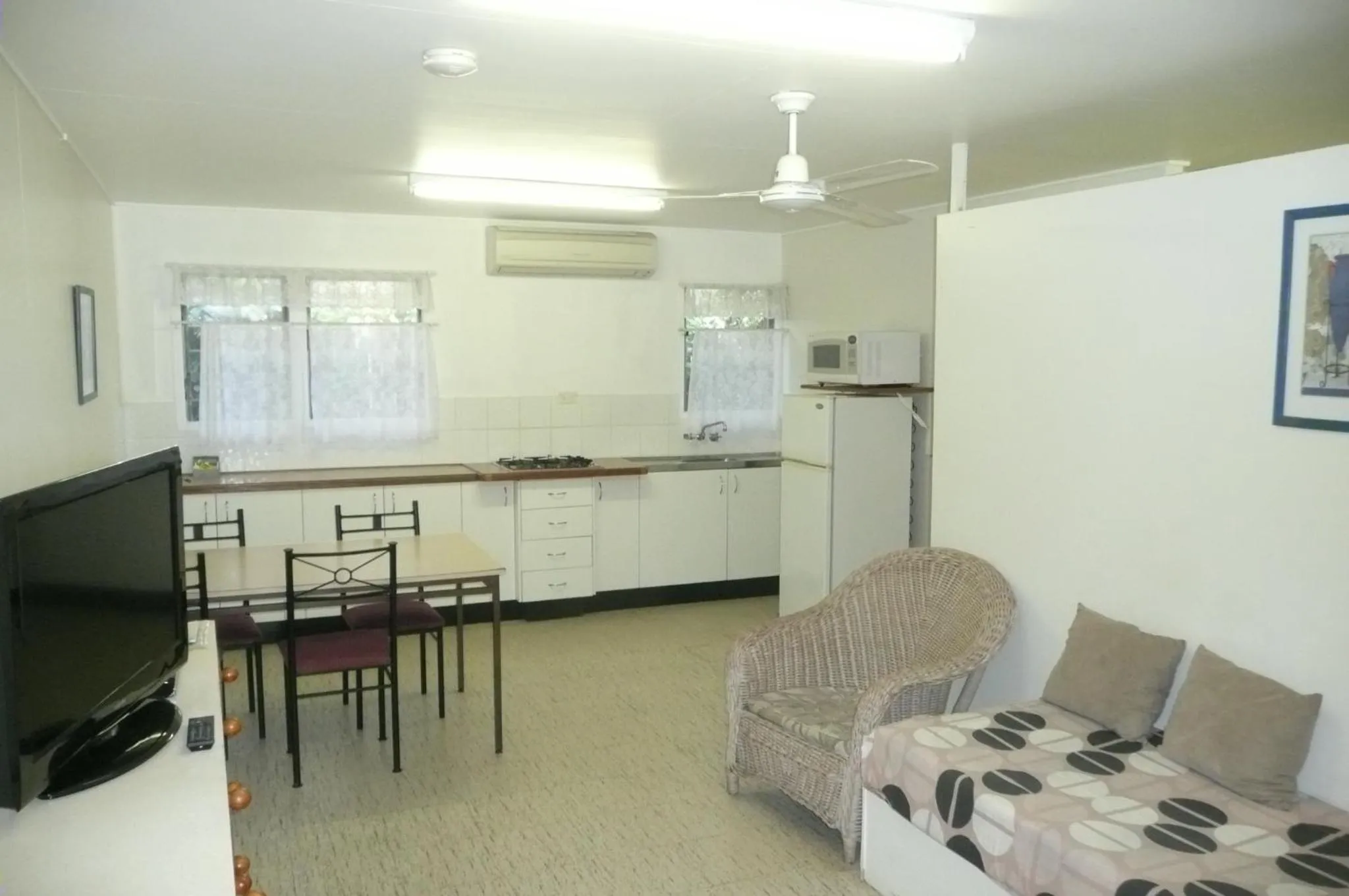 Living room in Beachside Holiday Units