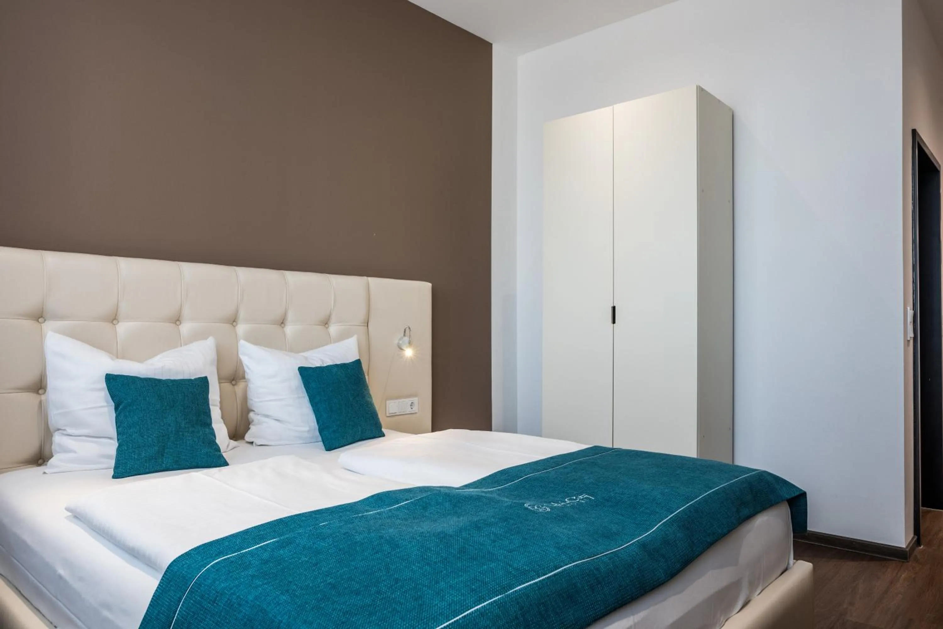 Photo of the whole room, Bed in RheinCity Hotel & Boardinghouse