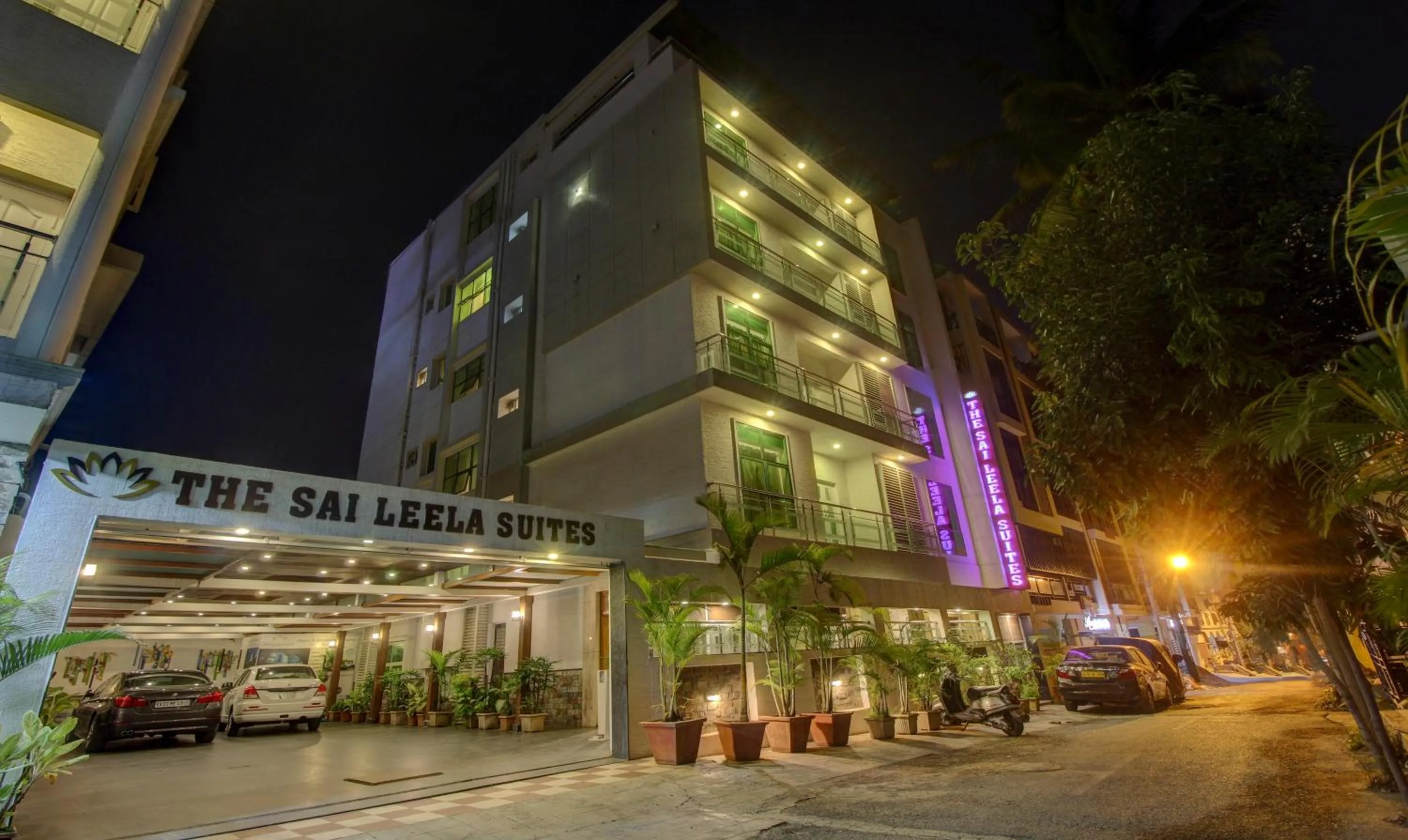Property building in Treebo The Sai Leela Suites