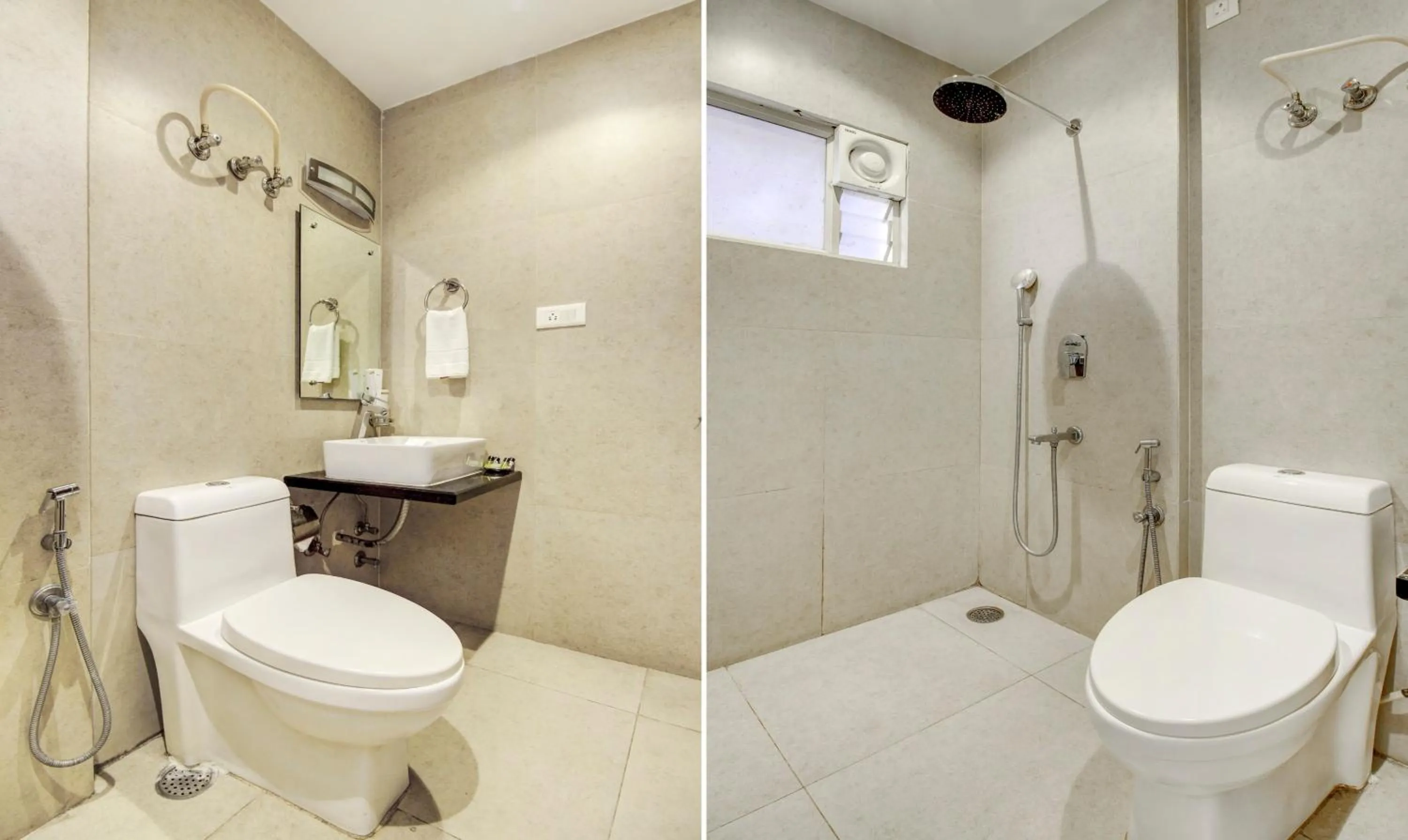 Bathroom in Treebo The Sai Leela Suites