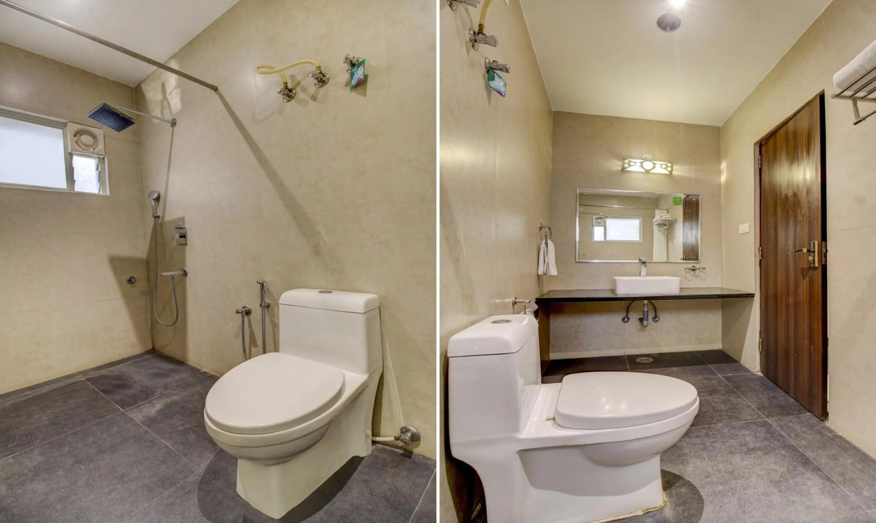 Bathroom in Treebo The Sai Leela Suites