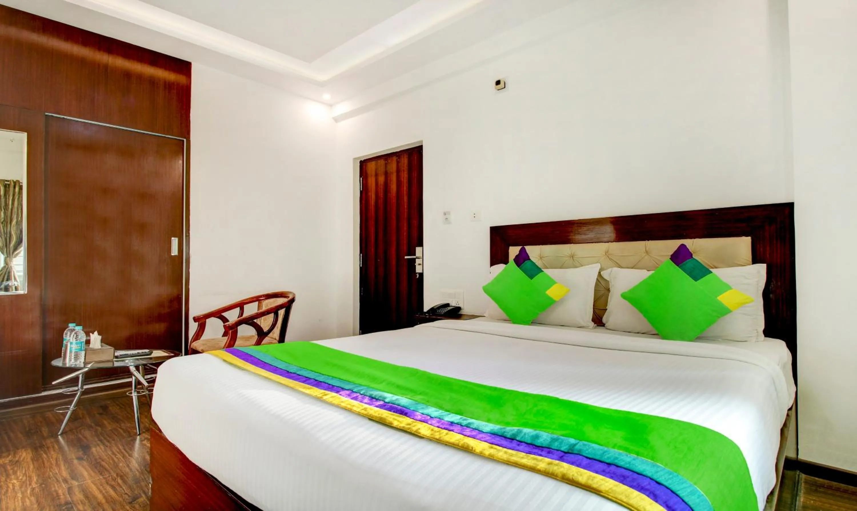 Bedroom, Bed in Treebo The Sai Leela Suites