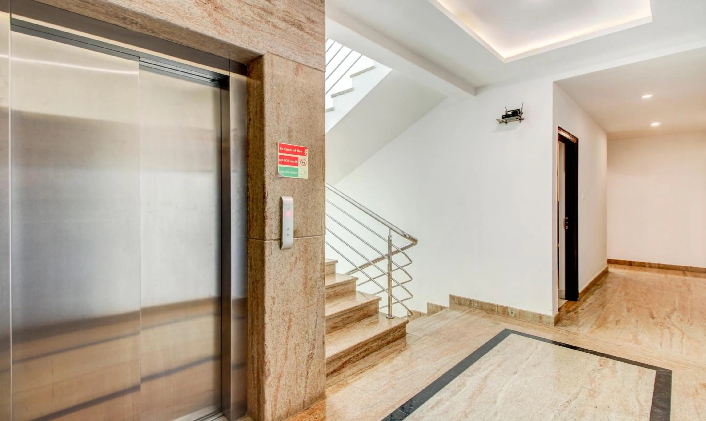 elevator in Treebo The Sai Leela Suites