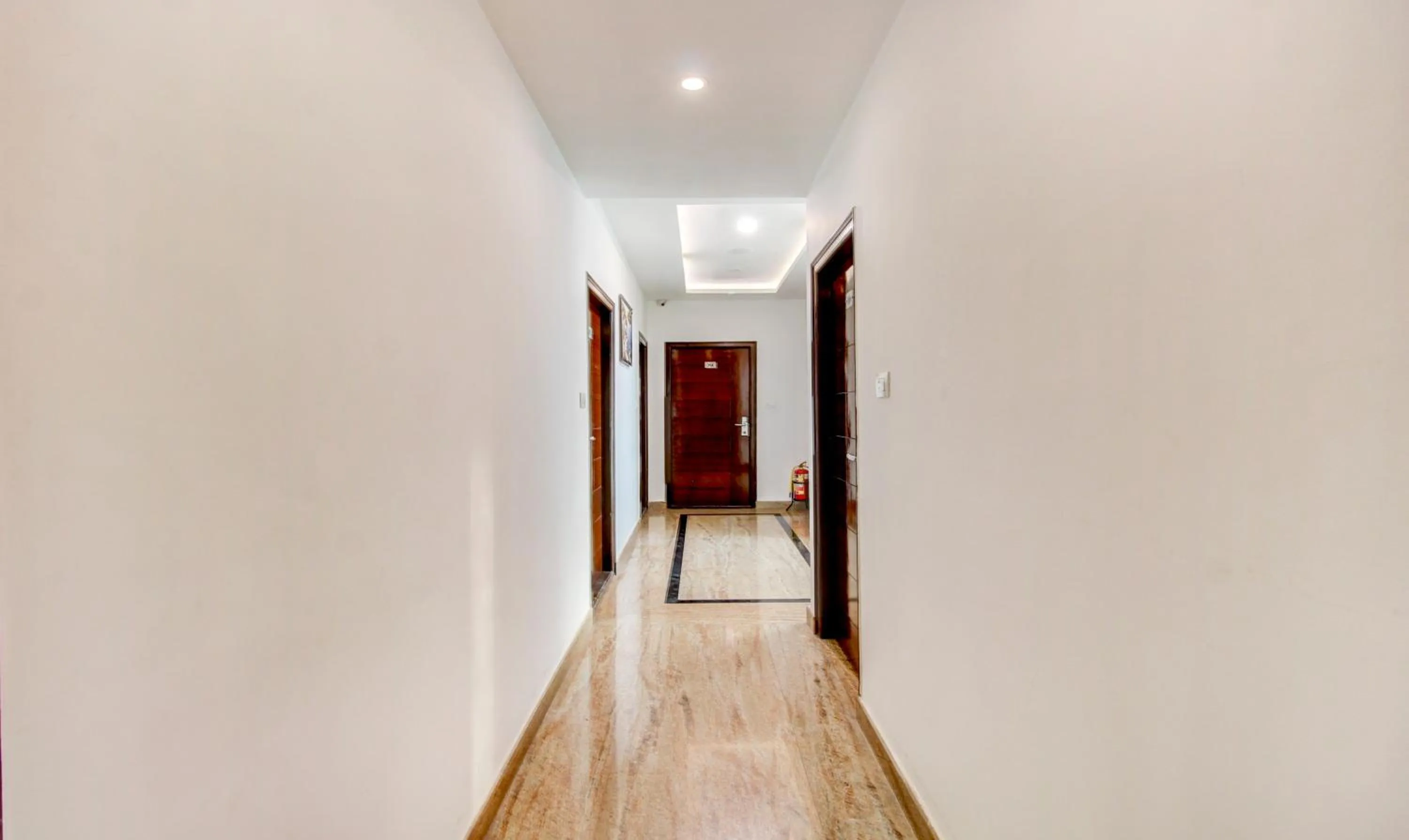 Lobby or reception in Treebo The Sai Leela Suites