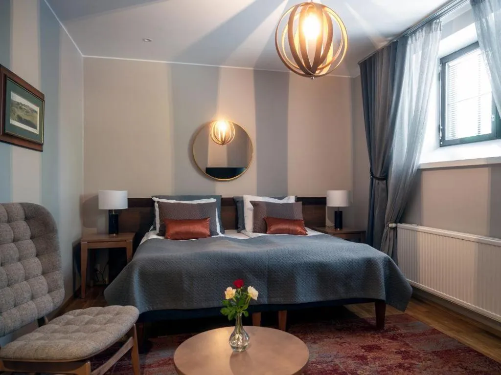 Bed in Hotel Vanajanlinna