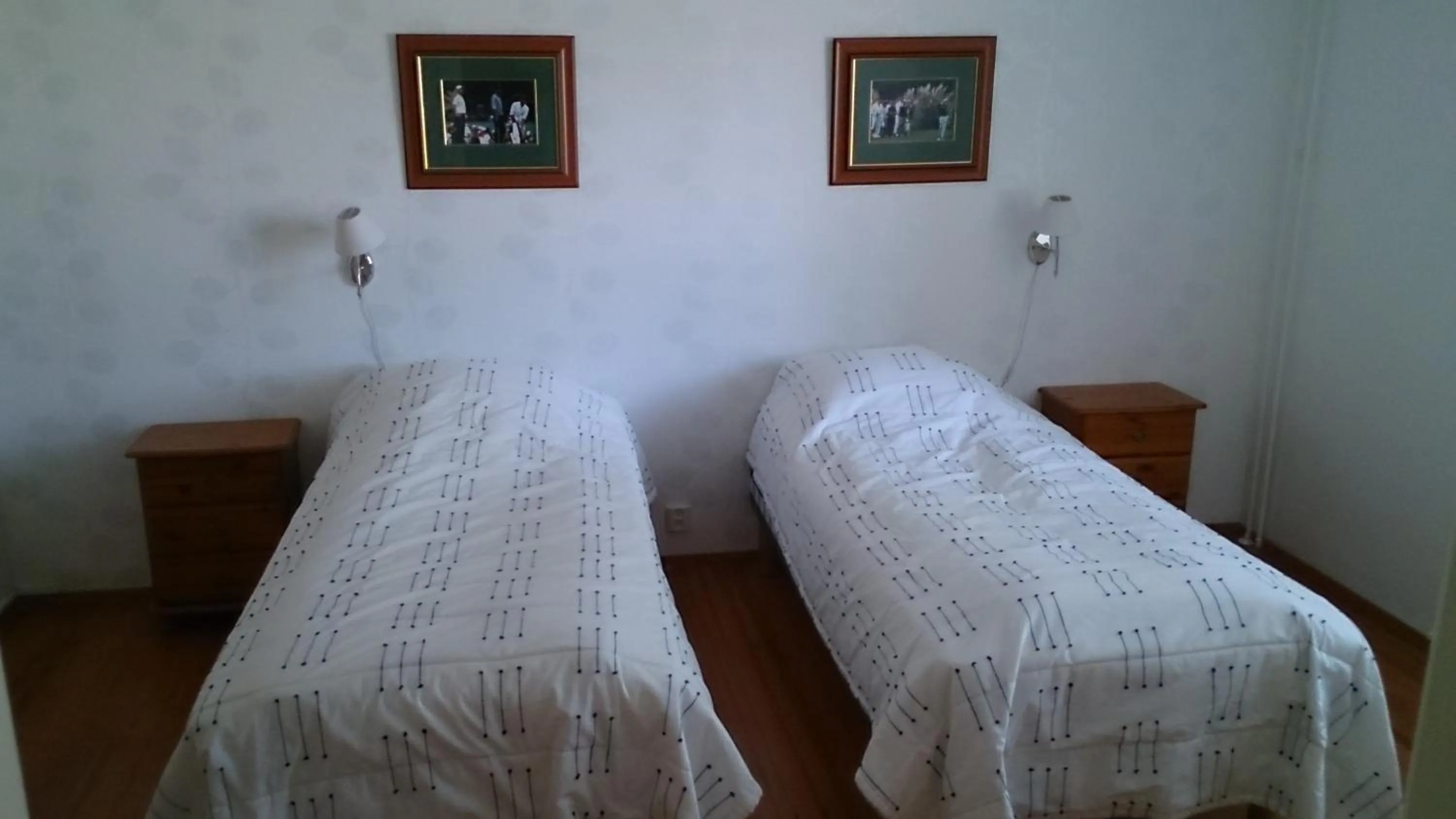 Bed in Hotel Vanajanlinna