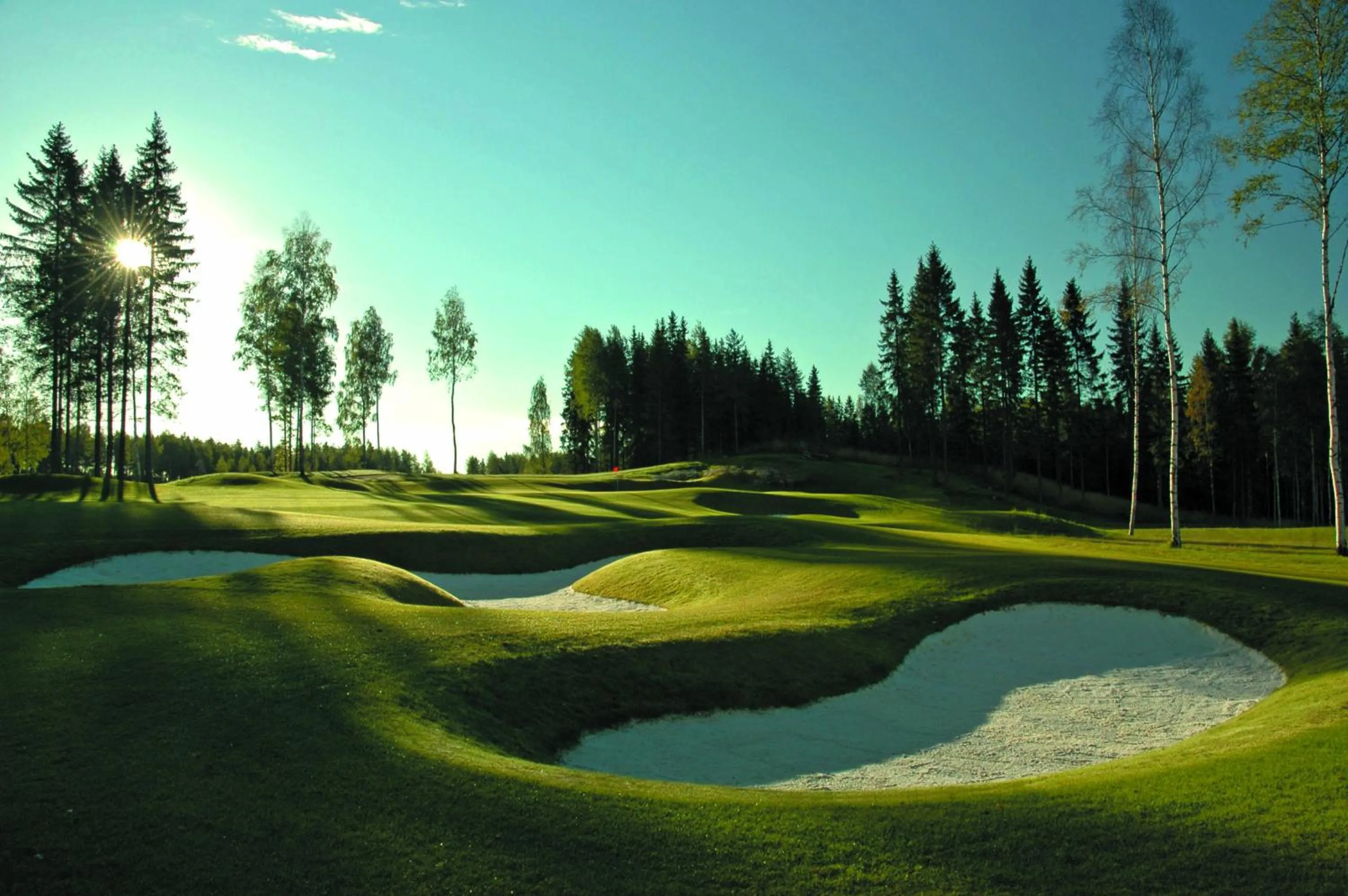 Golfcourse in Hotel Vanajanlinna